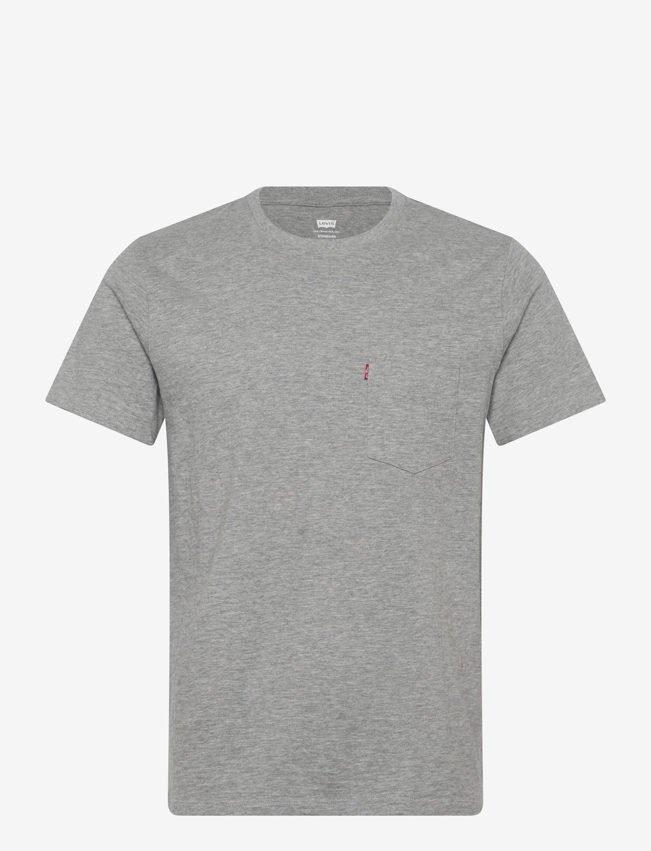 Levi's® - SS CLASSIC POCKET TEE MID TONE - kortærmede t-shirts - greys - 1