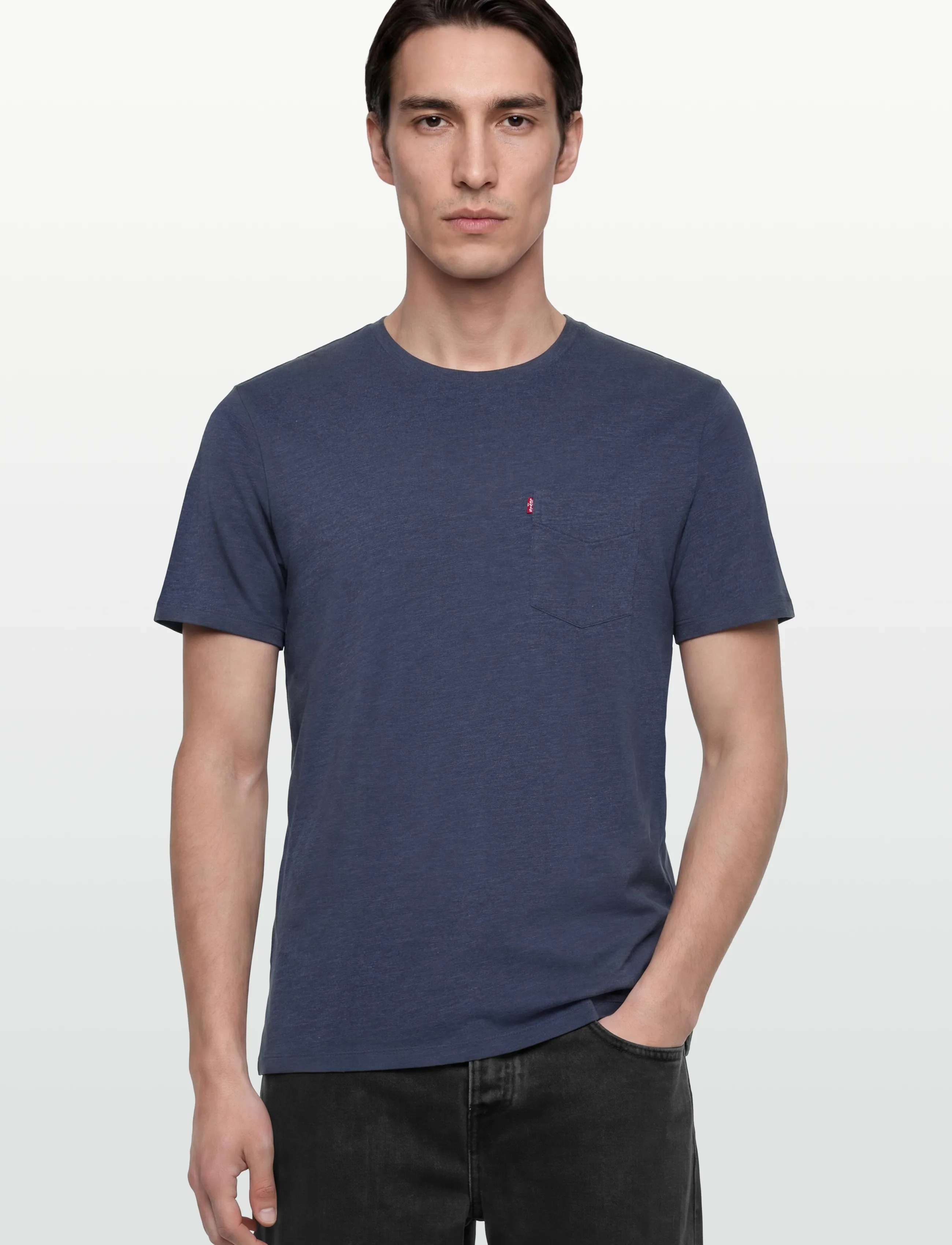 Levi's® - SS CLASSIC POCKET TEE DRESS BL - kurzärmelig - blues - 3