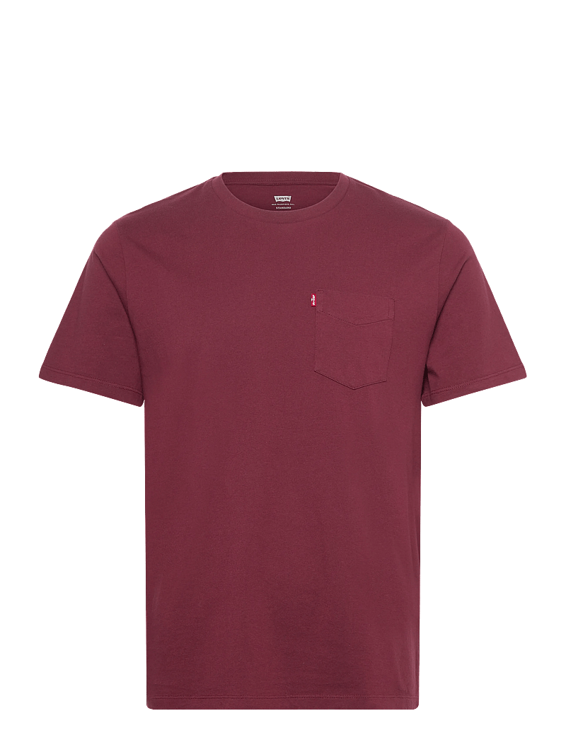 Levi's® - SS CLASSIC POCKET TEE TAWNY PO - purples - 1