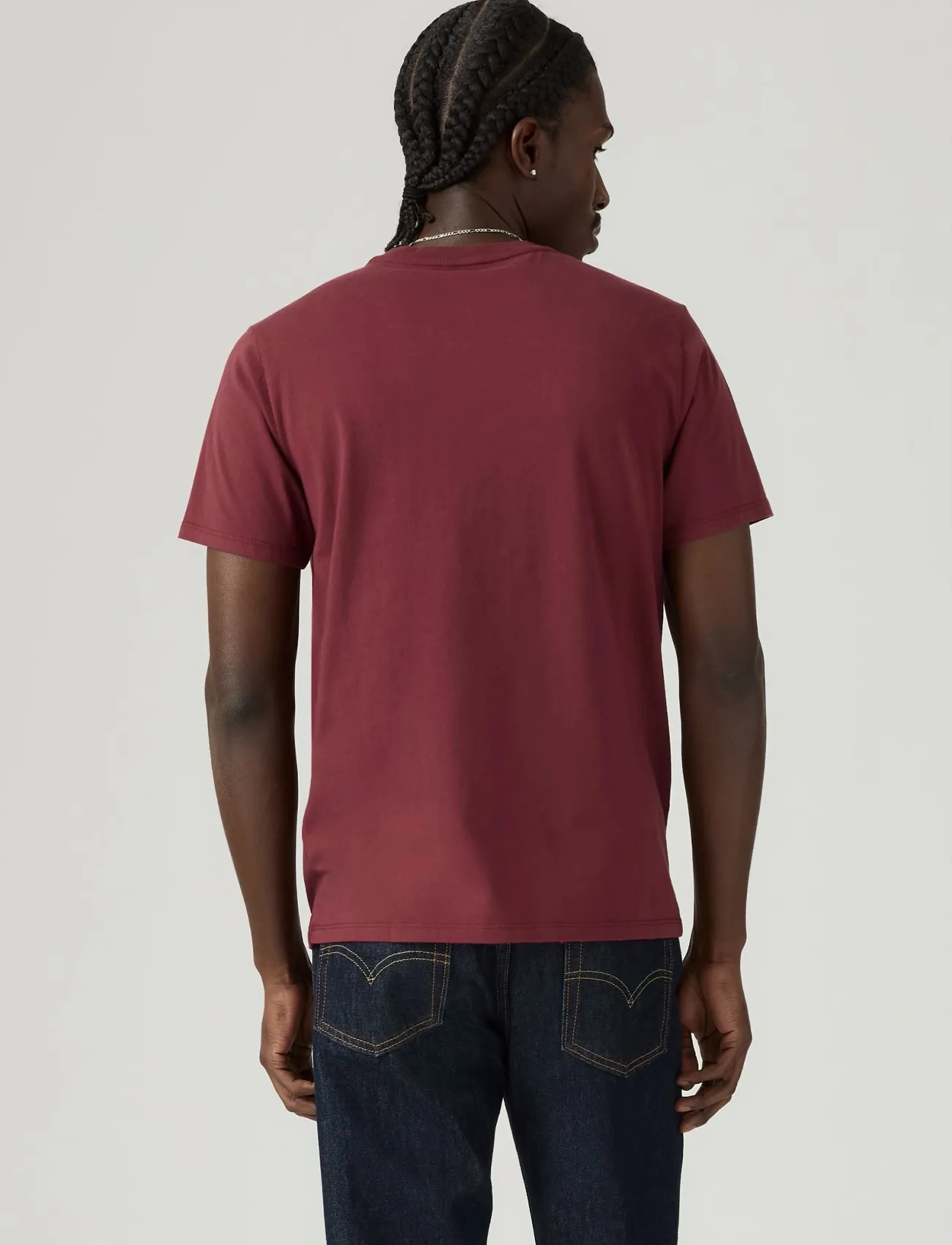 Levi's® - SS CLASSIC POCKET TEE TAWNY PO - purples - 4
