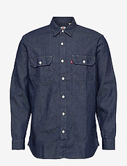 LEVI´S Men - JACKSON WORKER LT WT COTTON HE - chemises en jean - dark indigo - flat finish - 0