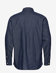 LEVI´S Men - JACKSON WORKER LT WT COTTON HE - džinsiniai marškiniai - dark indigo - flat finish - 1
