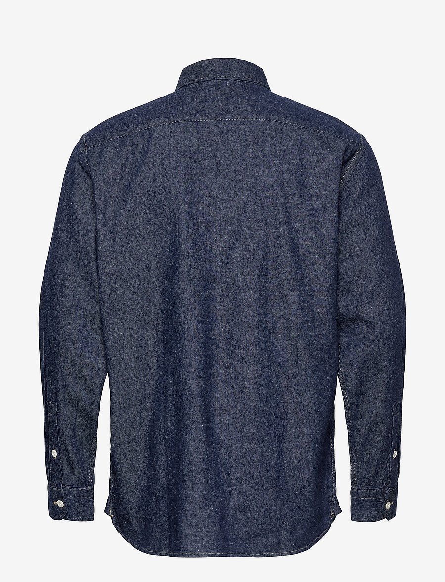 Levi's® - JACKSON WORKER LT WT COTTON HE - jeanshemden - dark indigo - flat finish - 1
