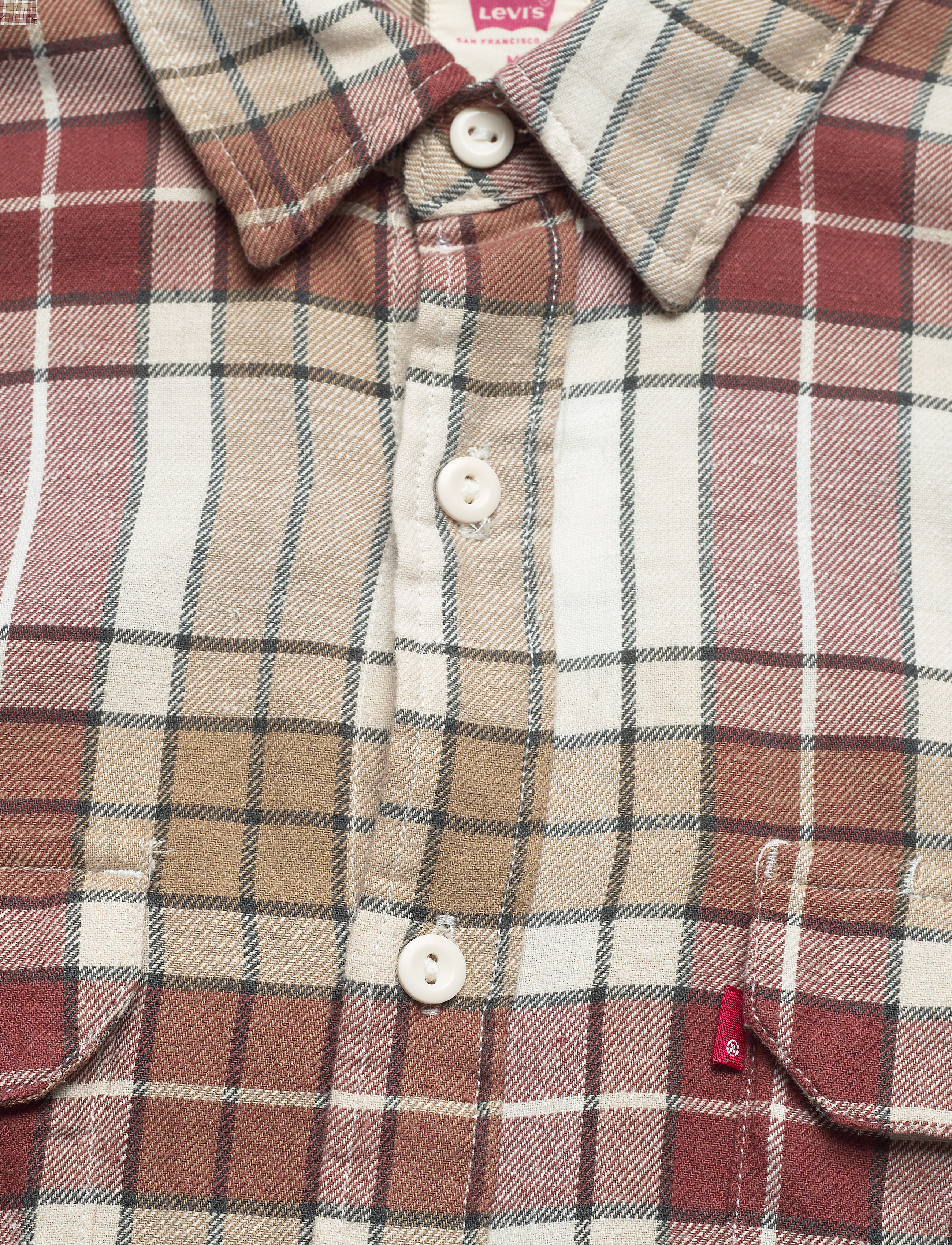 LEVI´S Men - JACKSON WORKER JONES PLAID MAR - neutrals - 2