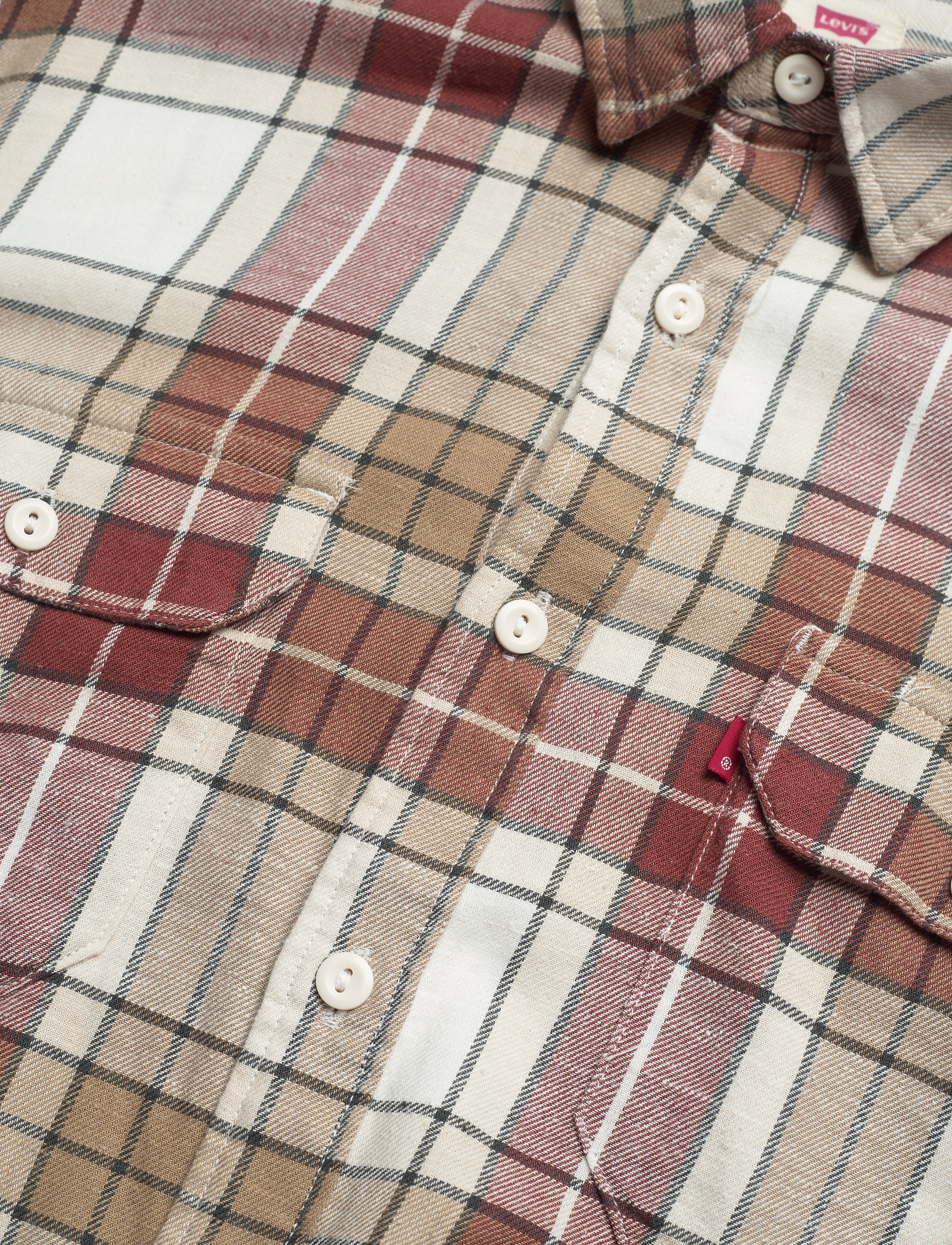 LEVI´S Men - JACKSON WORKER JONES PLAID MAR - neutrals - 3