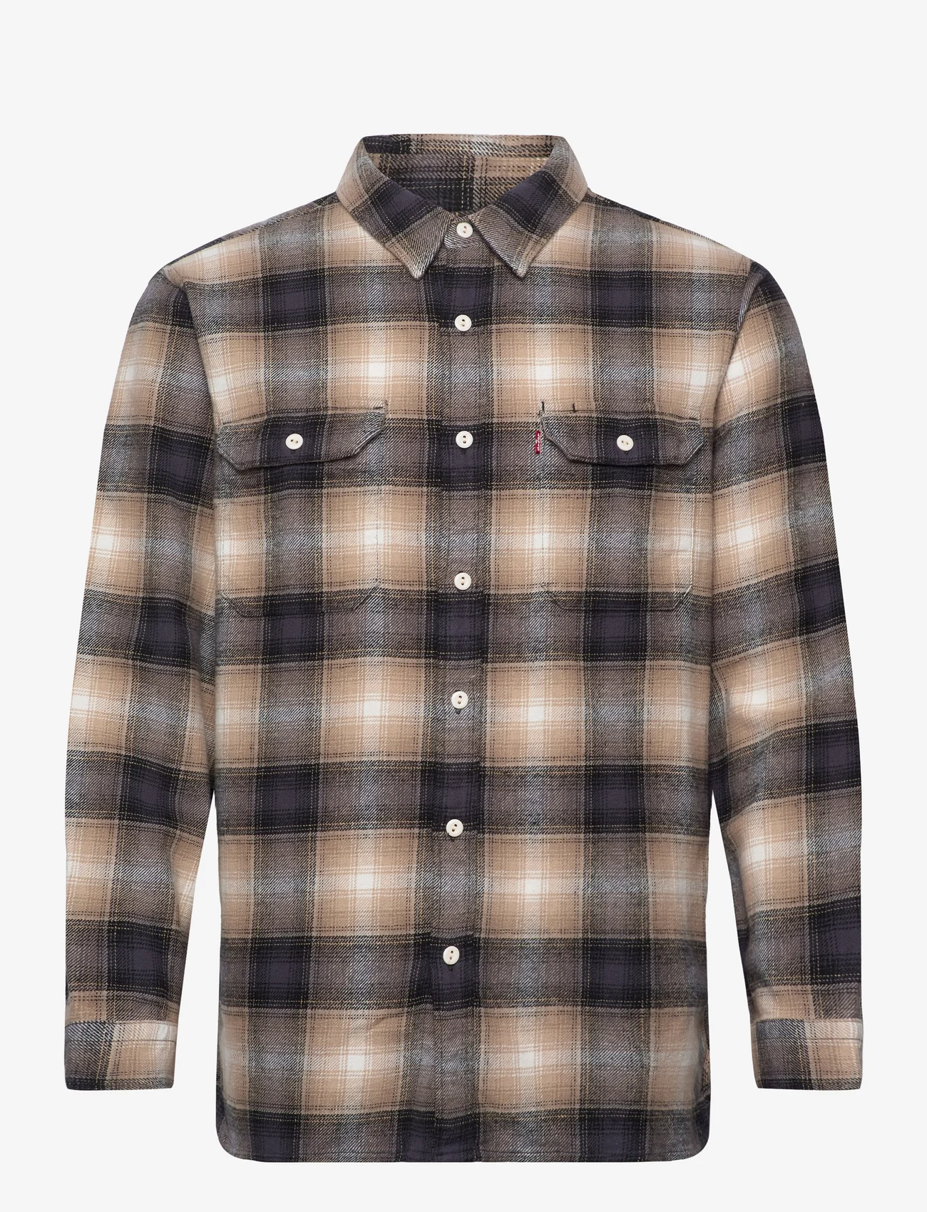 LEVI´S Men - JACKSON WORKER WARWICK PLAID E - ikdienas krekli - neutrals - 0