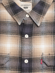 LEVI´S Men - JACKSON WORKER WARWICK PLAID E - avslappede skjorter - neutrals - 7