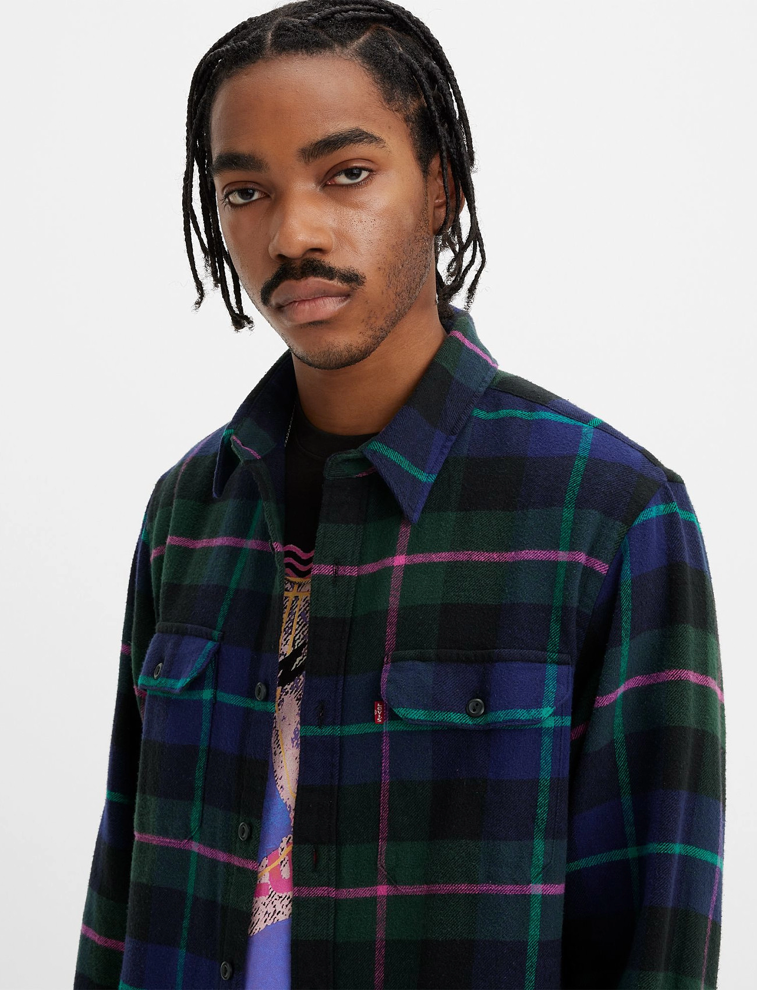 LEVI´S Men - JACKSON WORKER LEVINSON PLAID - multi-color - 5
