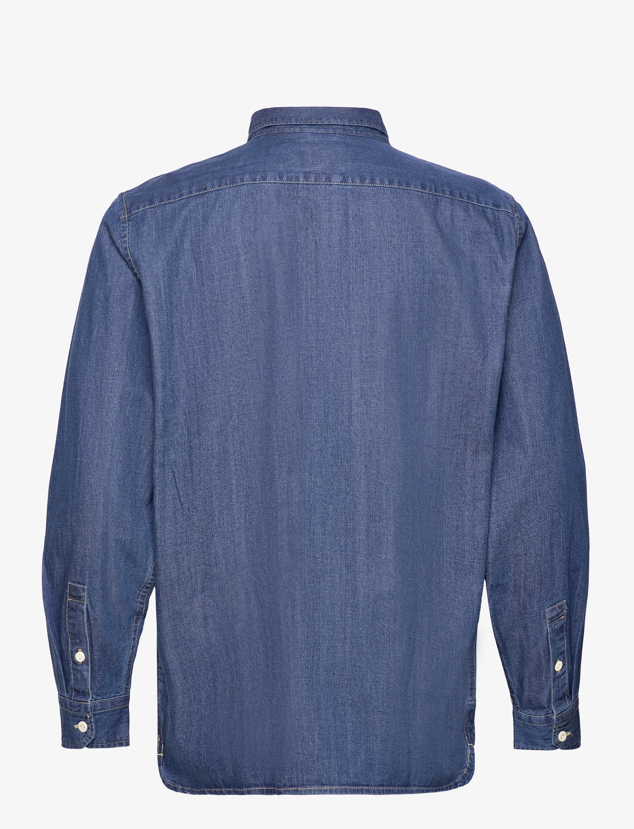 LEVI´S Men - JACKSON WORKER STERLING DARK W - basic shirts - dark indigo - worn in - 1