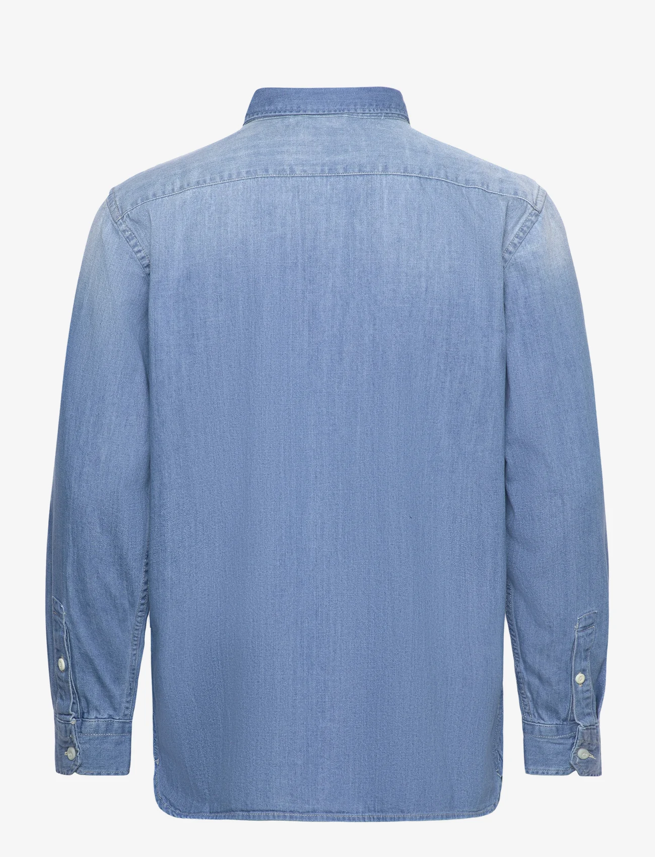 LEVI´S Men - JACKSON WORKER FRANKLIN LIGHT - koszule casual - light indigo - worn in - 1