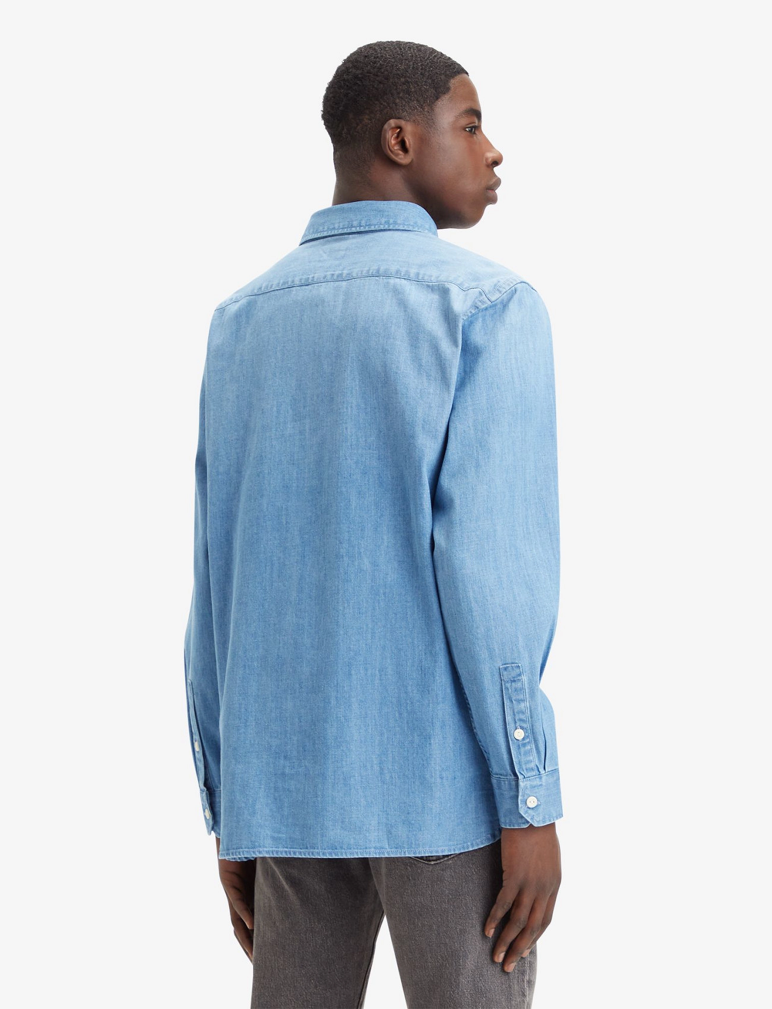 Levi's® - JACKSON WORKER FRANKLIN LIGHT - light indigo - worn in - 4