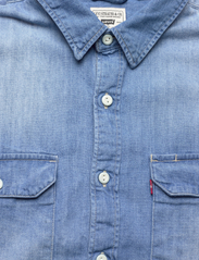 LEVI´S Men - JACKSON WORKER FRANKLIN LIGHT - avslappede skjorter - light indigo - worn in - 7
