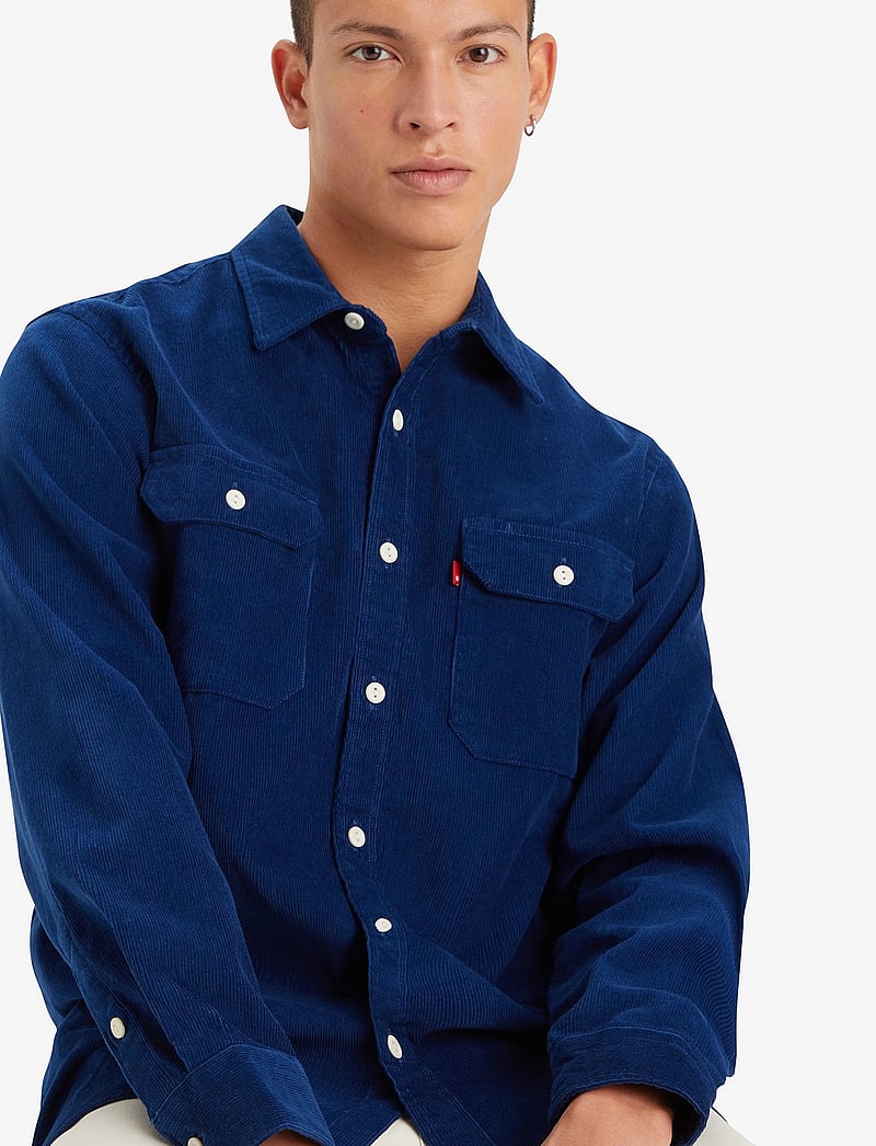 Levi's® Jackson Worker Estate Blue (LSM1957302190) Corduroy shirts