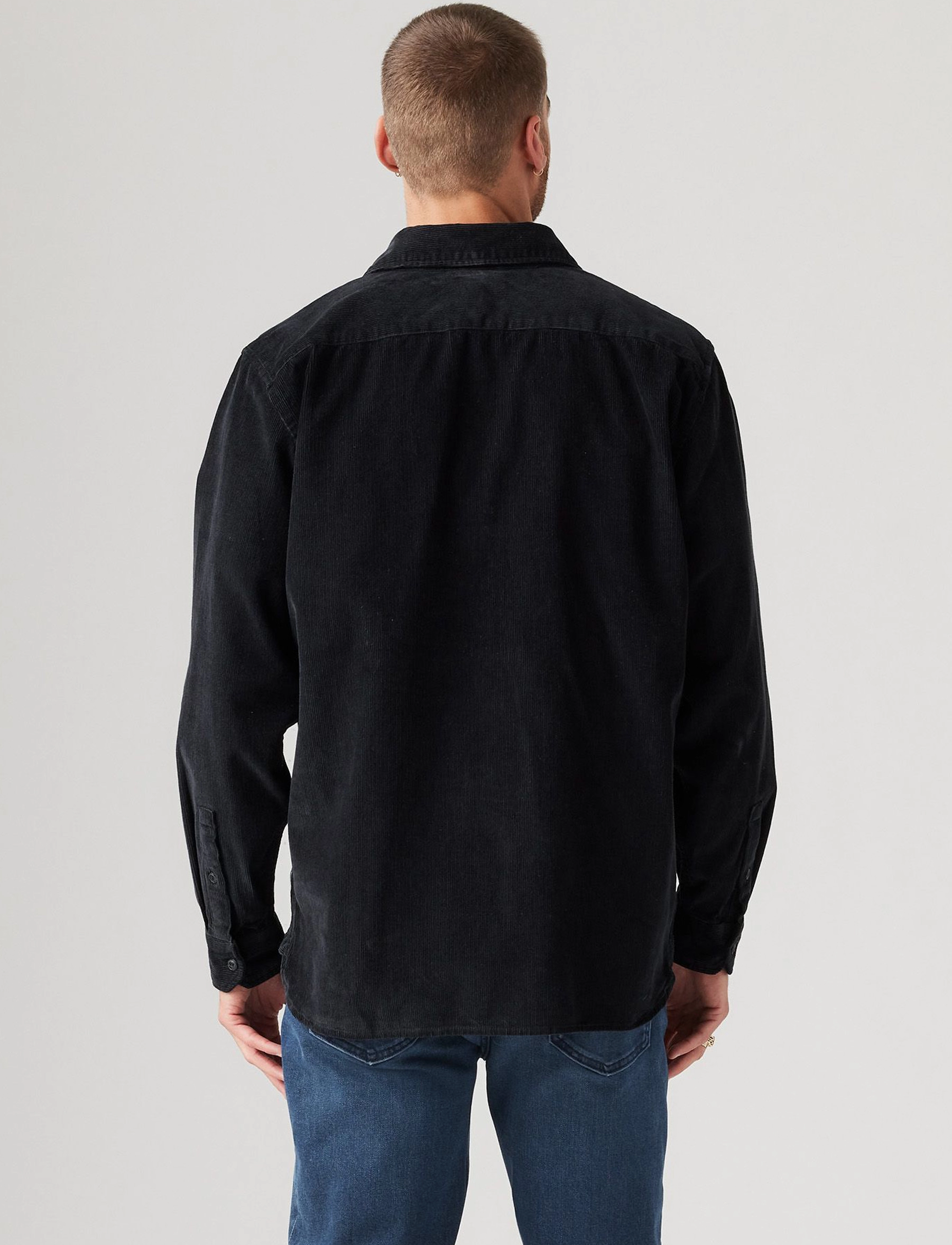 Levi's® - JACKSON WORKER JET BLACK CORDU - jet black - 4