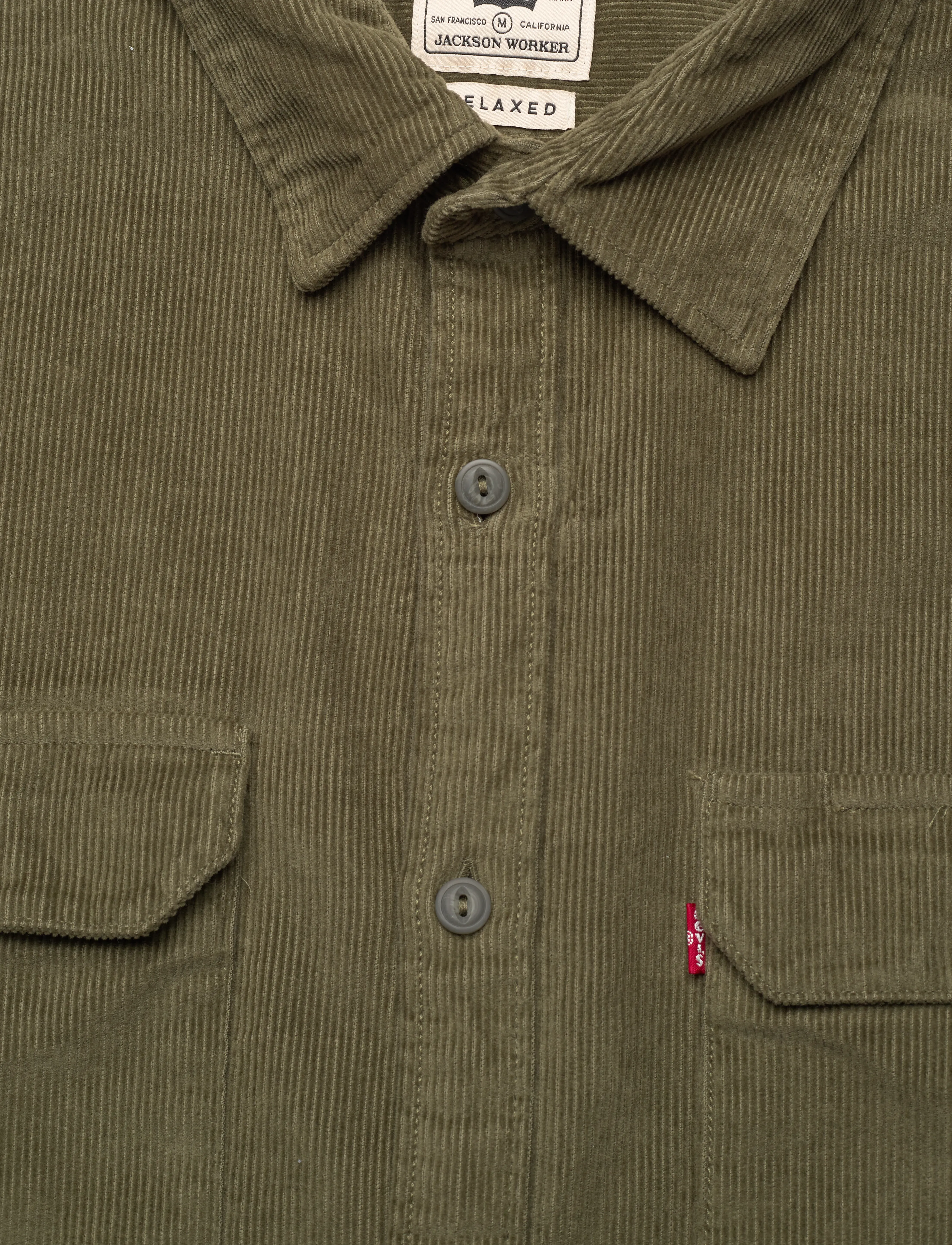 Levi's® - JACKSON WORKER OLIVE NIGHT COR - greens - 3