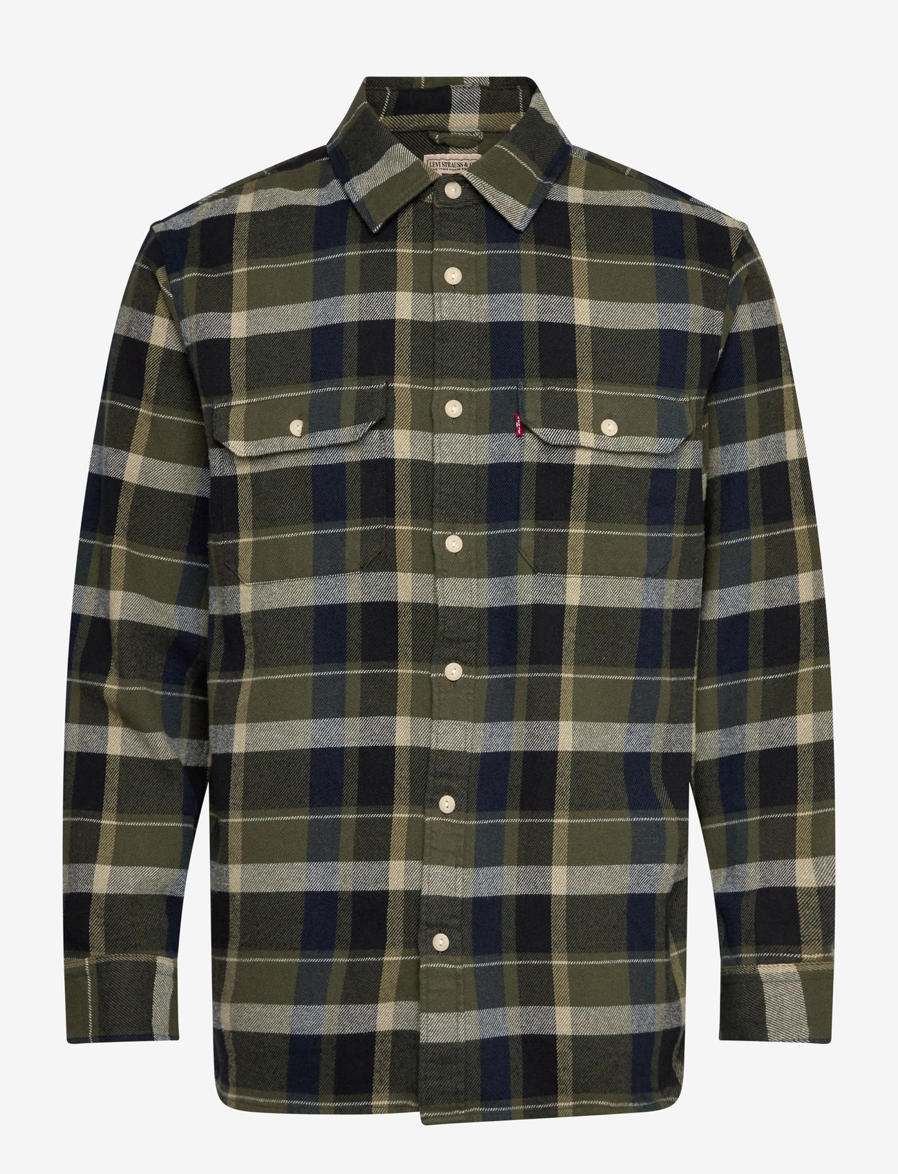 Levi's® - JACKSON WORKER MEDINA PLAID DE - greens - 1