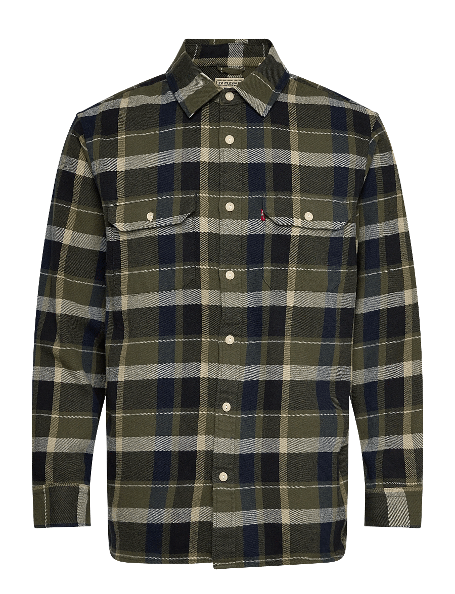 Levi's® - JACKSON WORKER MEDINA PLAID DE - greens - 1
