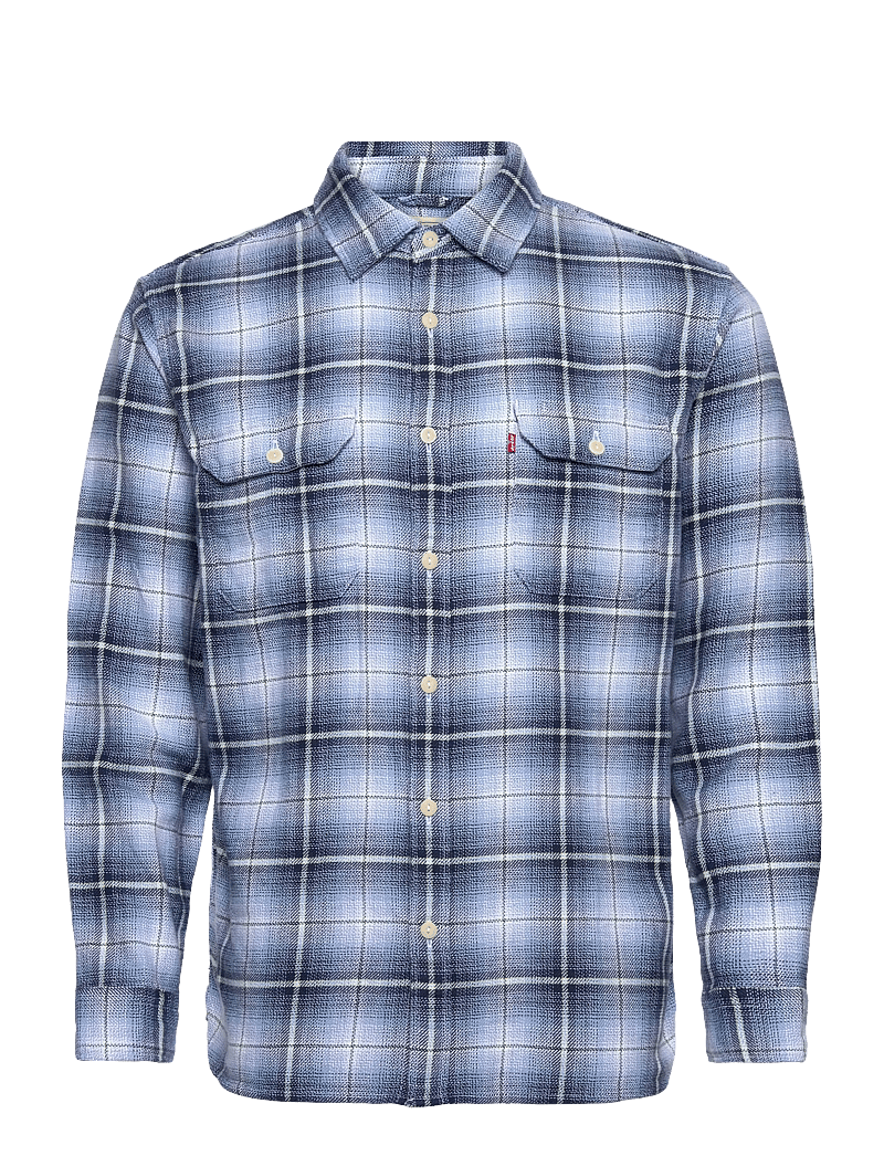 Levi's® - JACKSON WORKER MADHU PLAID ALL - ruudulised särgid - blues - 1