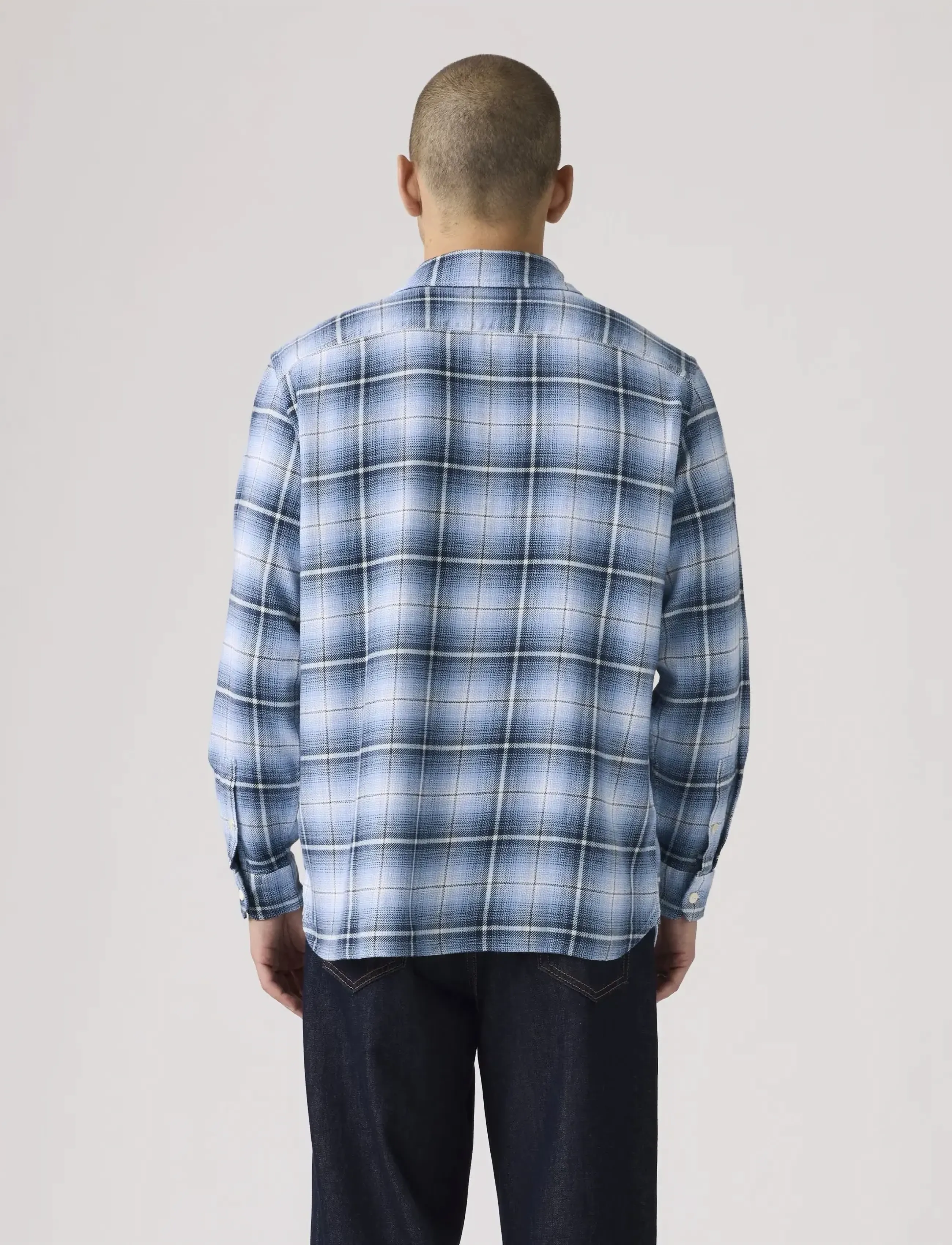 Levi's® - JACKSON WORKER MADHU PLAID ALL - karierte hemden - blues - 3