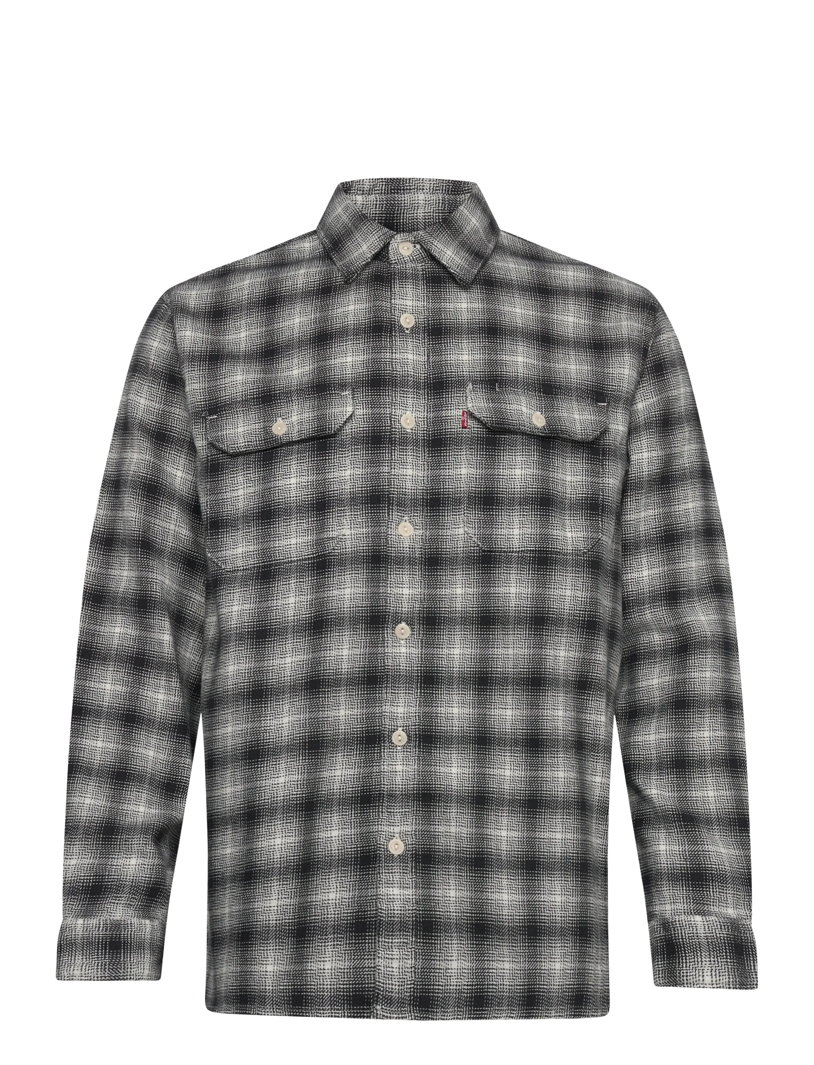 Levi's® JACKSON WORKER KANA PLAID JET - Skjorter - BLACKS / black