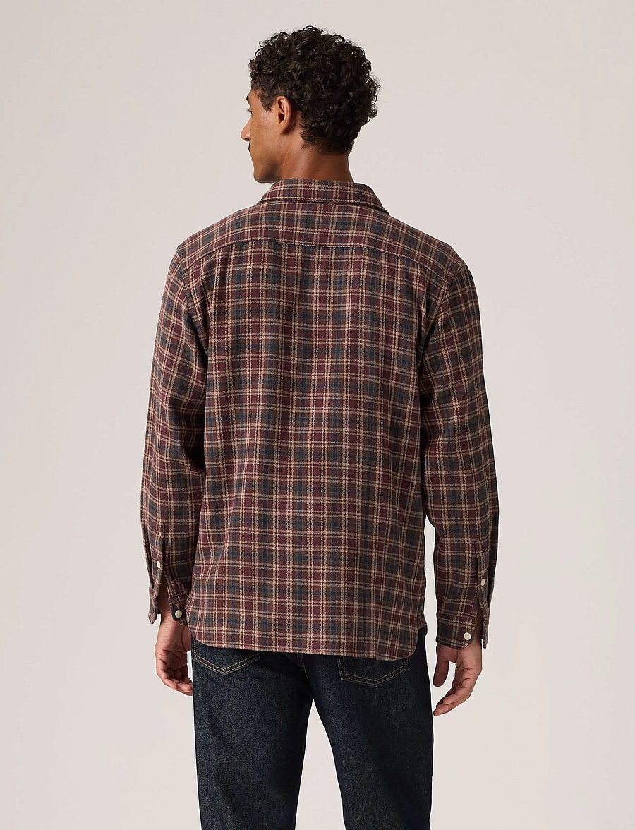 Levi's® - JACKSON WORKER MIKKEL PLAID VI - flanell-hemden - multi-color - 4