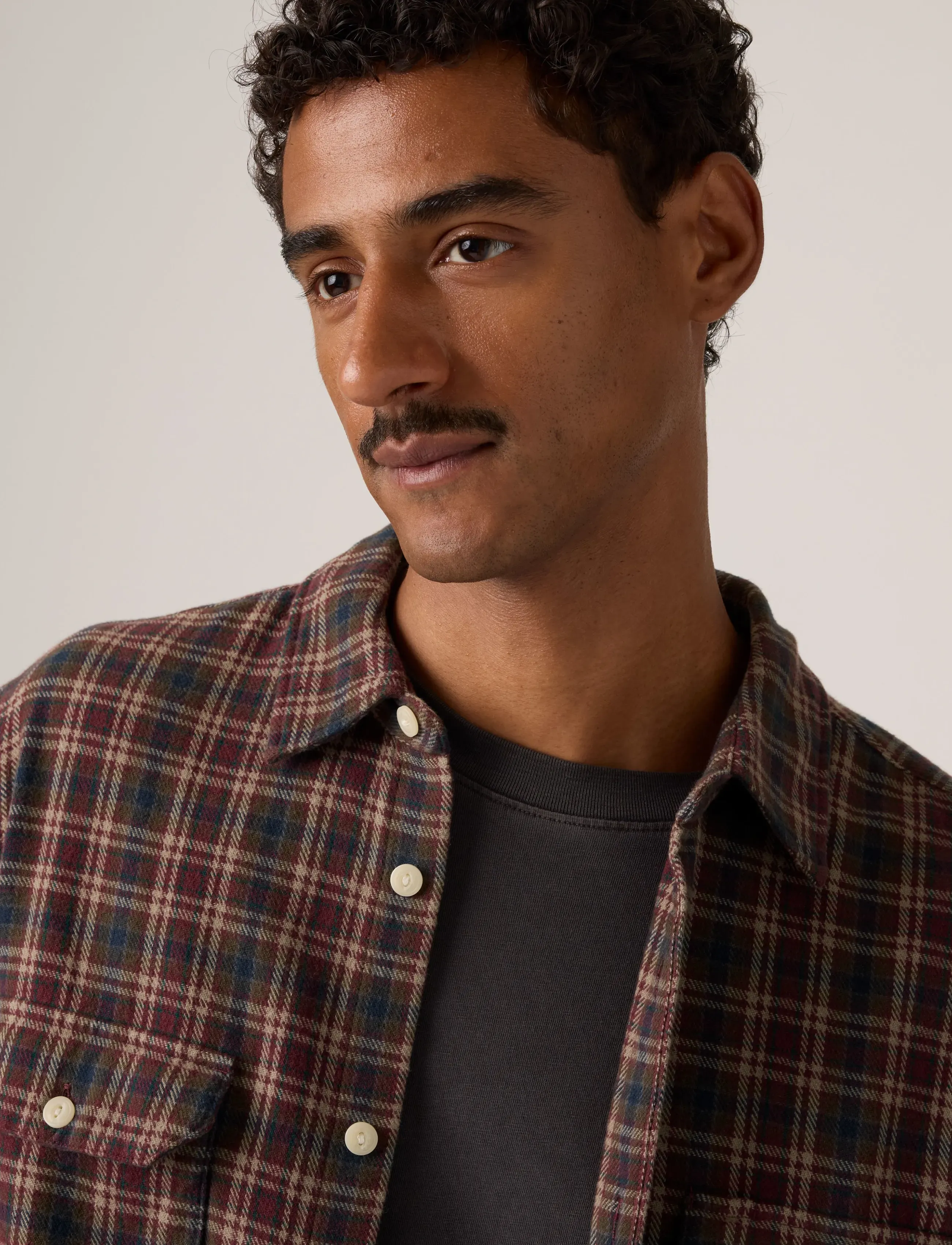 Levi's® - JACKSON WORKER MIKKEL PLAID VI - multi-color - 5