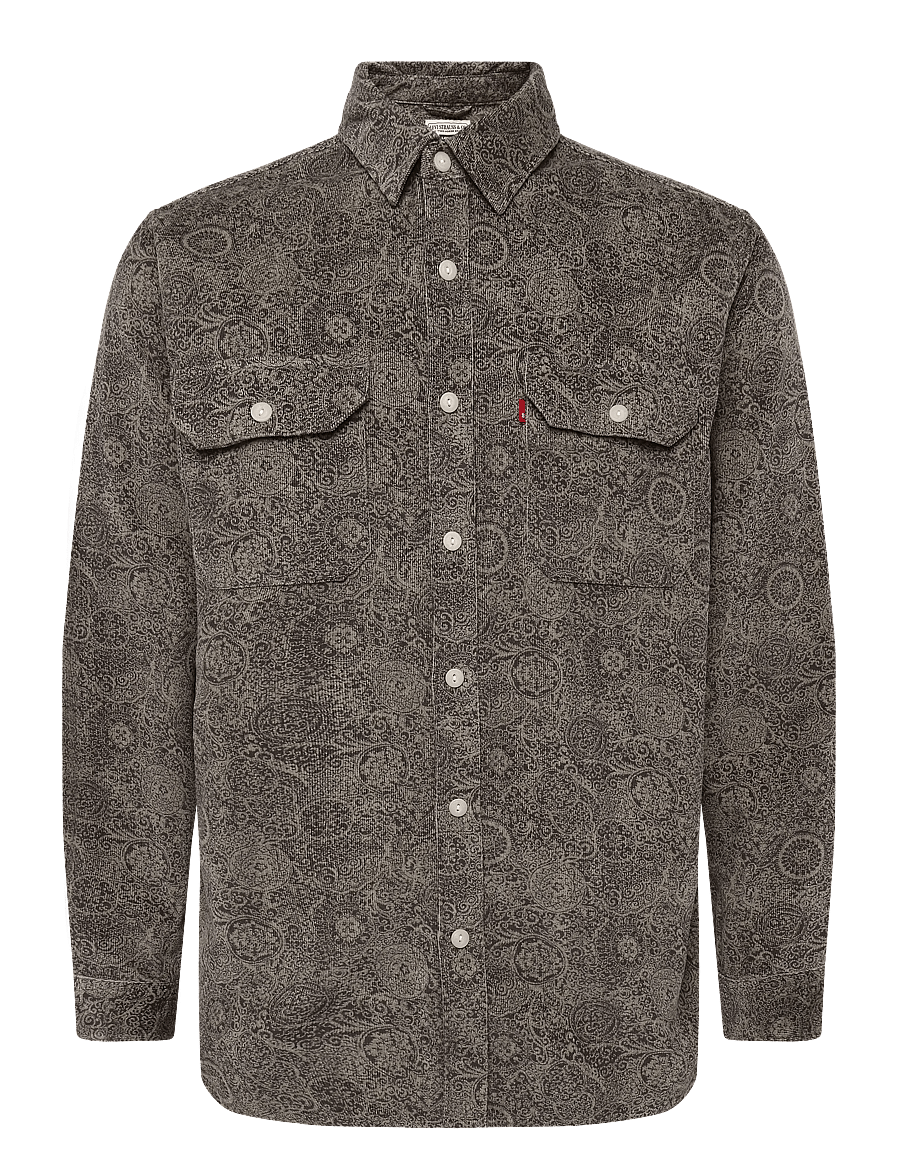 Levi's® - JACKSON WORKER ROGELIO PRINT B - gemusterte hemden - browns - 1