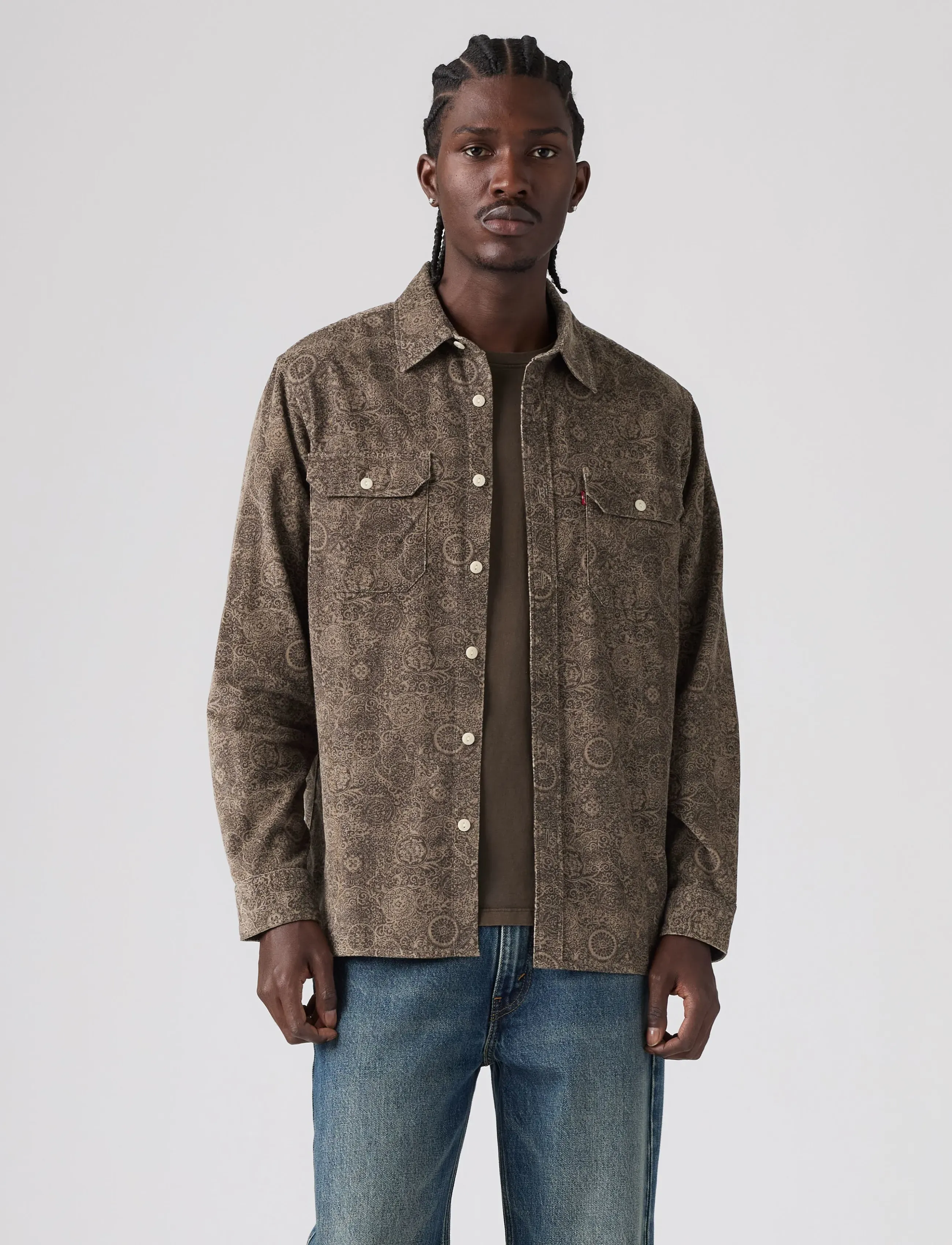 LEVIS ® Jackson Worker Rogelio Print B skjortor & blusar herr – bild 2