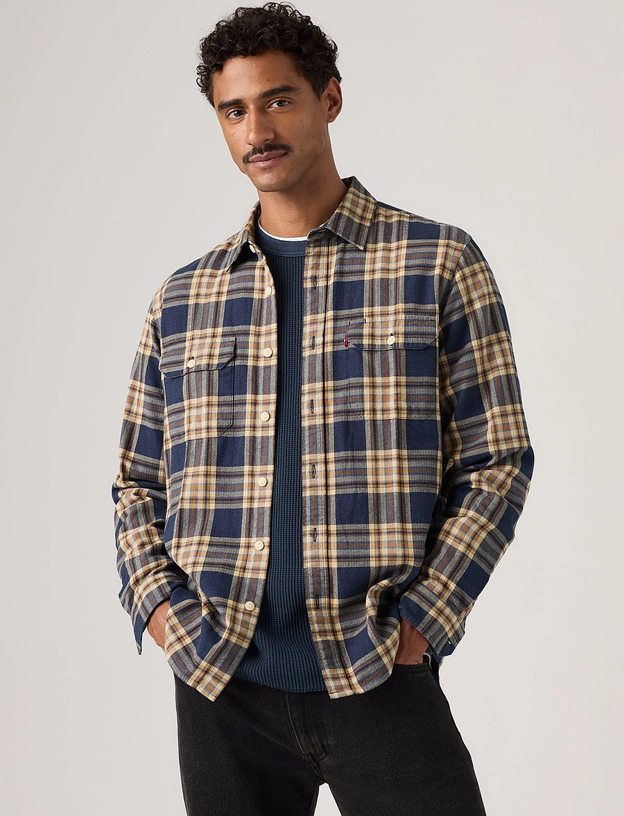 Levi's® - JACKSON WORKER BRYN PLAID SARG - flanell-hemden - multi-color - 0
