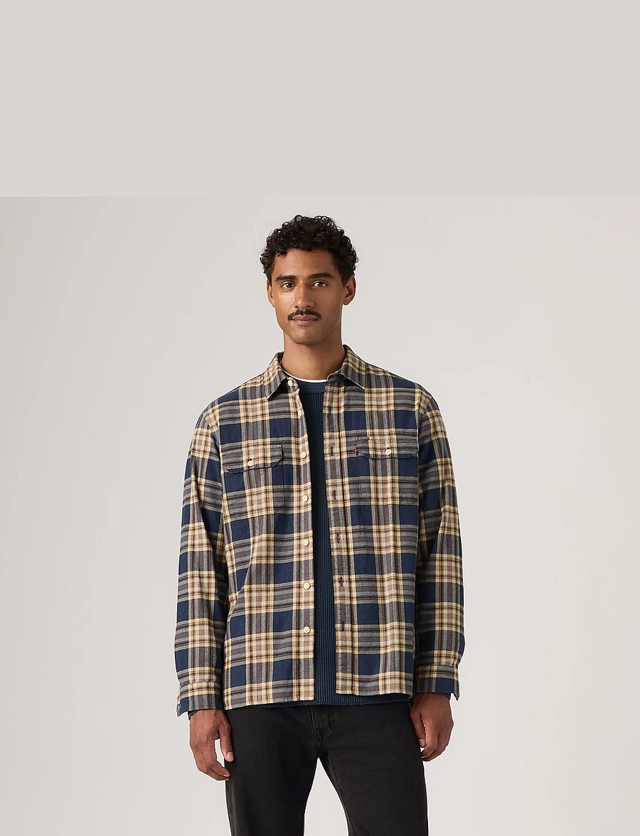 Levi's® - JACKSON WORKER BRYN PLAID SARG - flanell-hemden - multi-color - 3