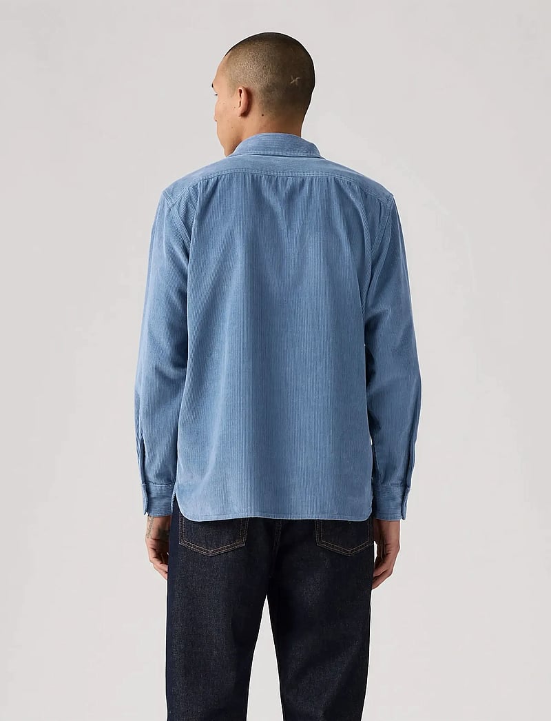 Levi's® - CLASSIC WORKER SUNSET BLUE COR - corduroy shirts - blues - 3