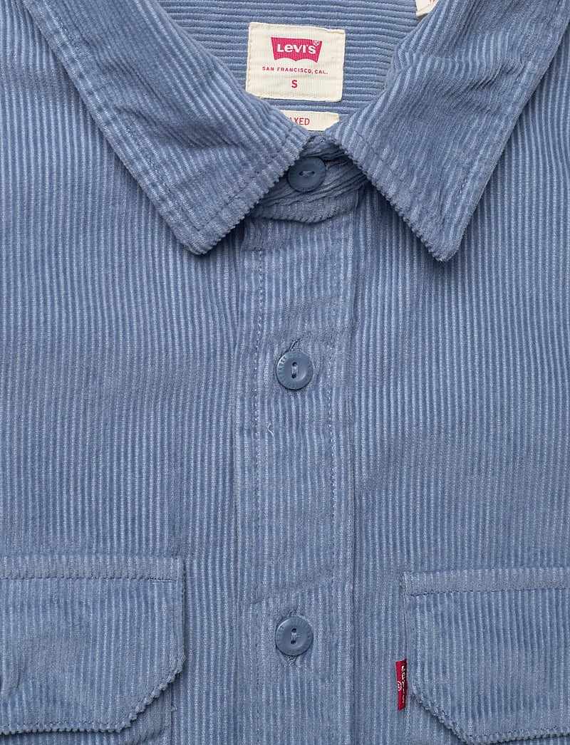 Levi's® - CLASSIC WORKER SUNSET BLUE COR - corduroy shirts - blues - 5