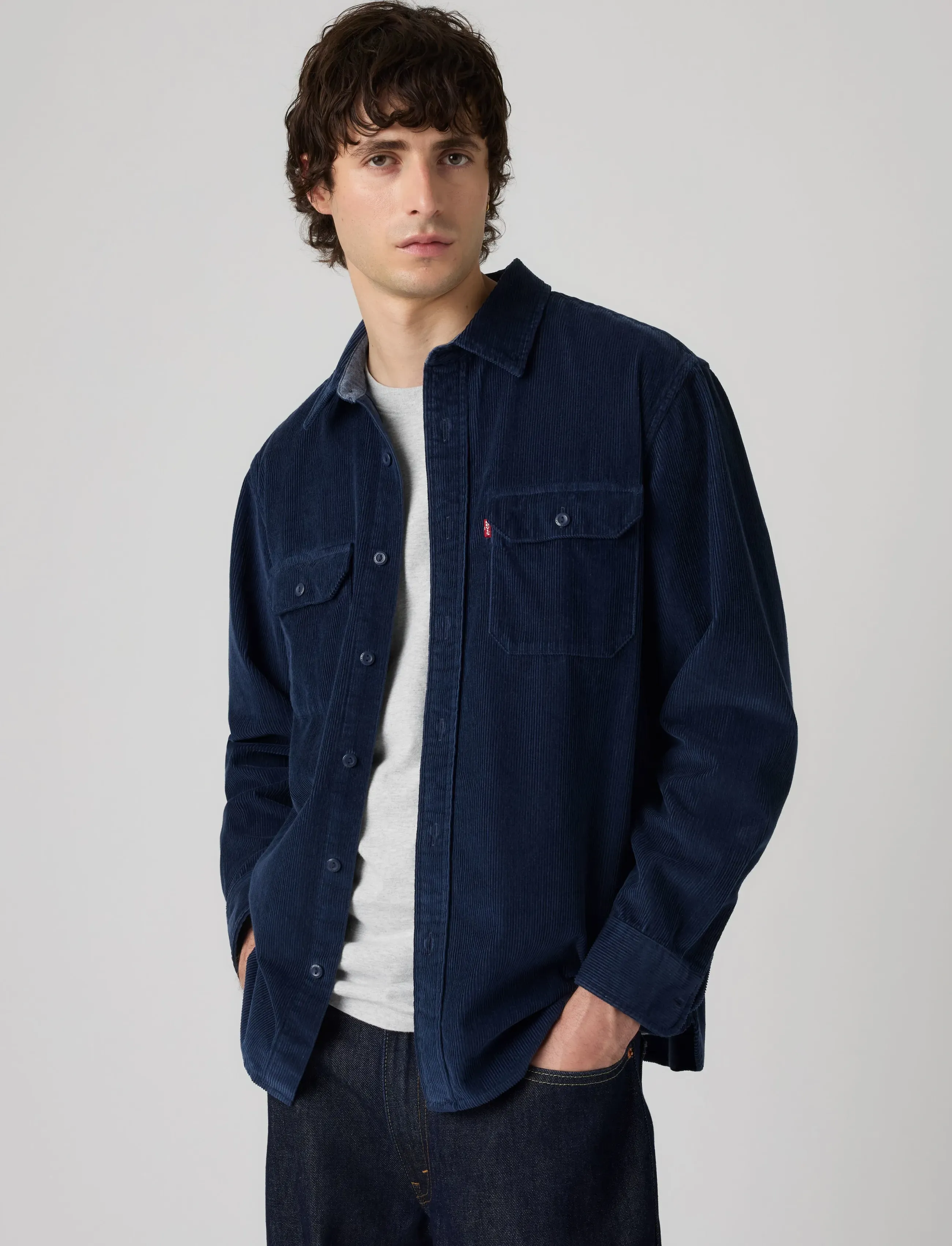 Levi's® CLASSIC WORKER NAVY BLAZER COR - Skjortor - BLUES / navy