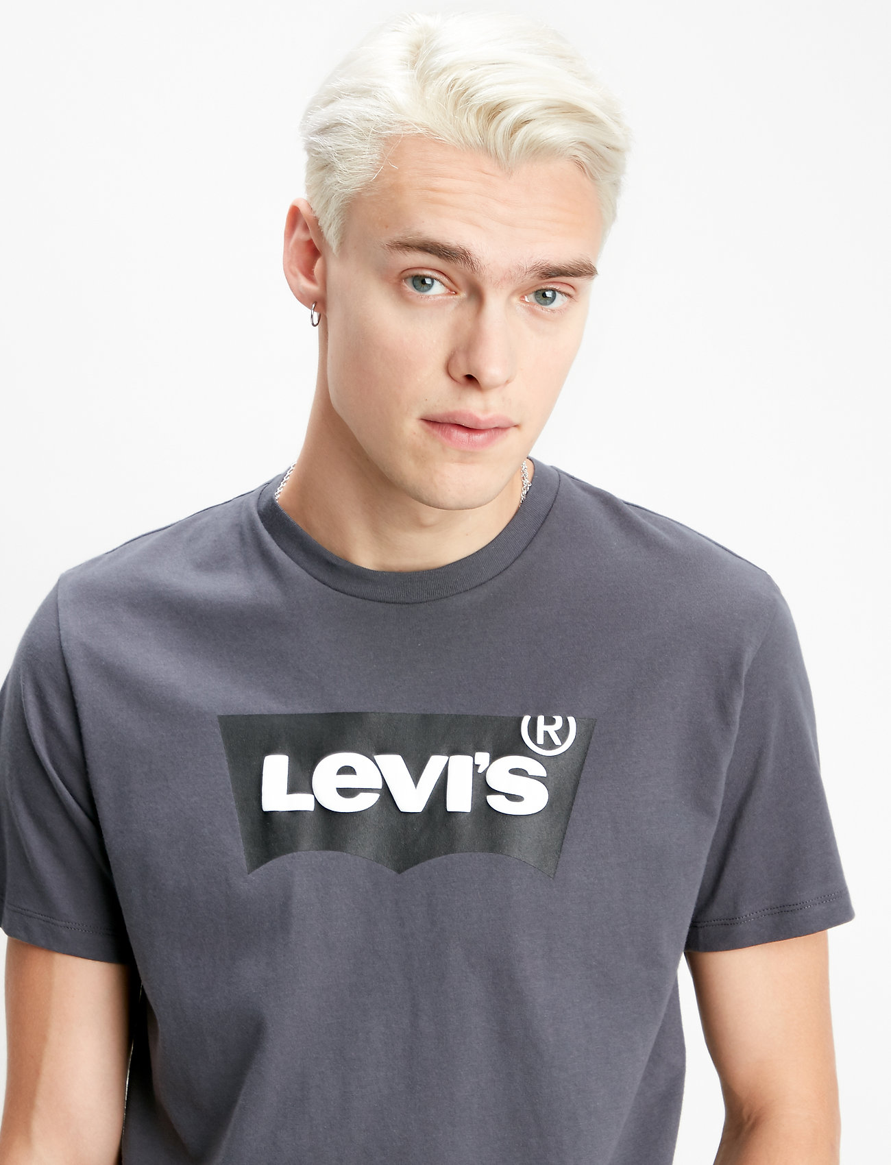 LEVI´S Men - HOUSEMARK GRAPHIC TEE SSNL HM - blacks - 4