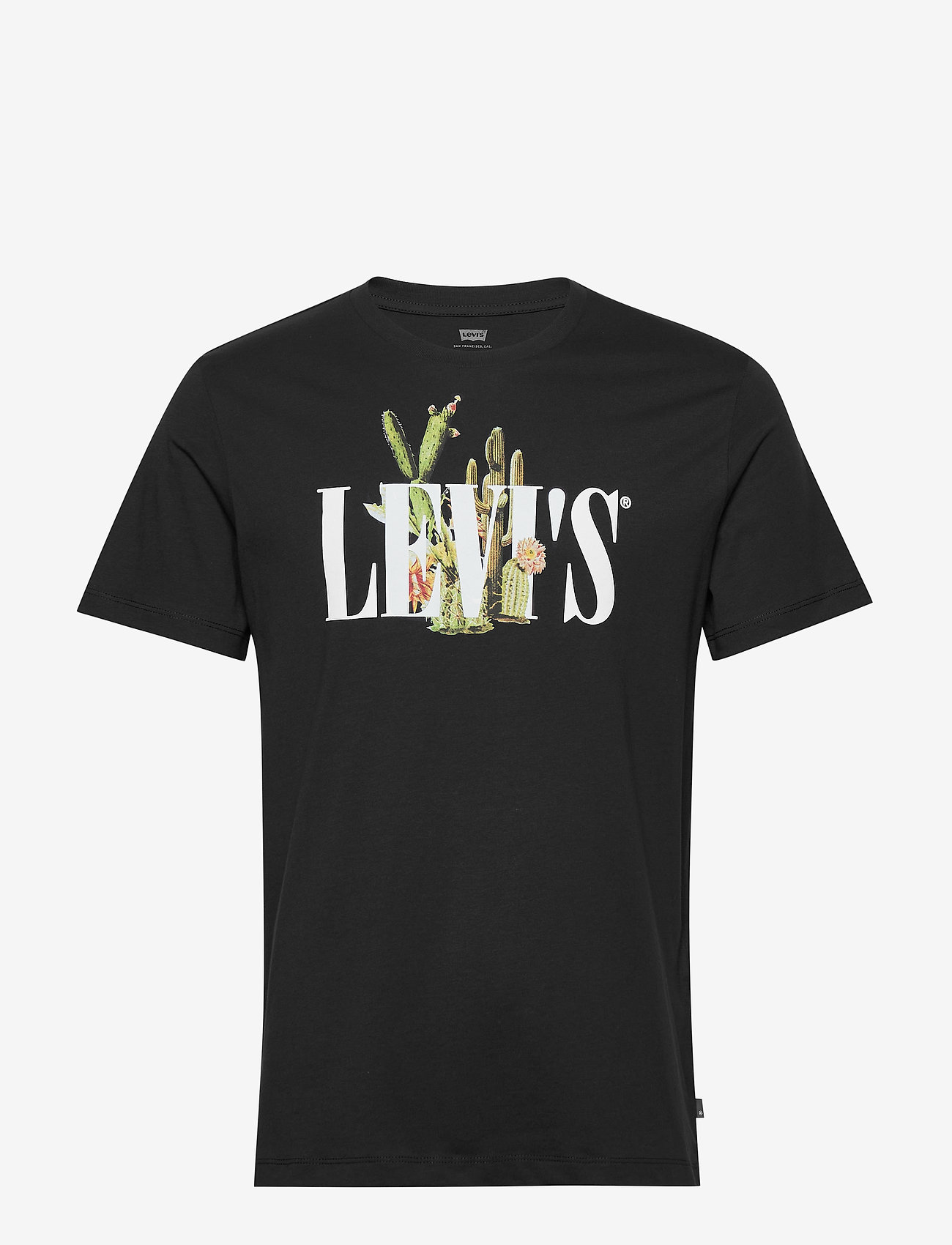 LEVI´S Men - GRAPHIC CREWNECK TEE SSNL SERI - blacks - 0