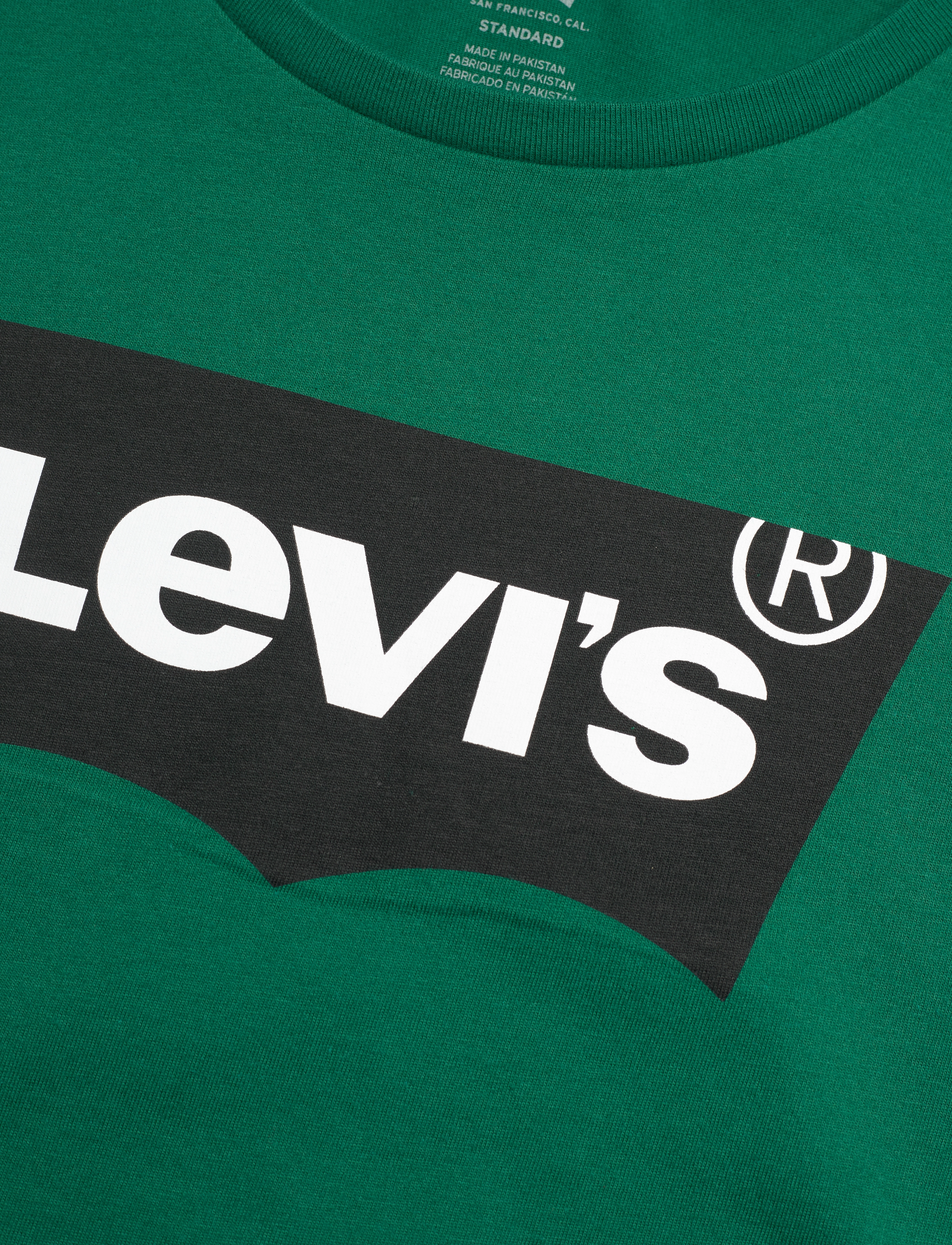 LEVI´S Men - GRAPHIC CREWNECK TEE BW COLOR - greens - 2