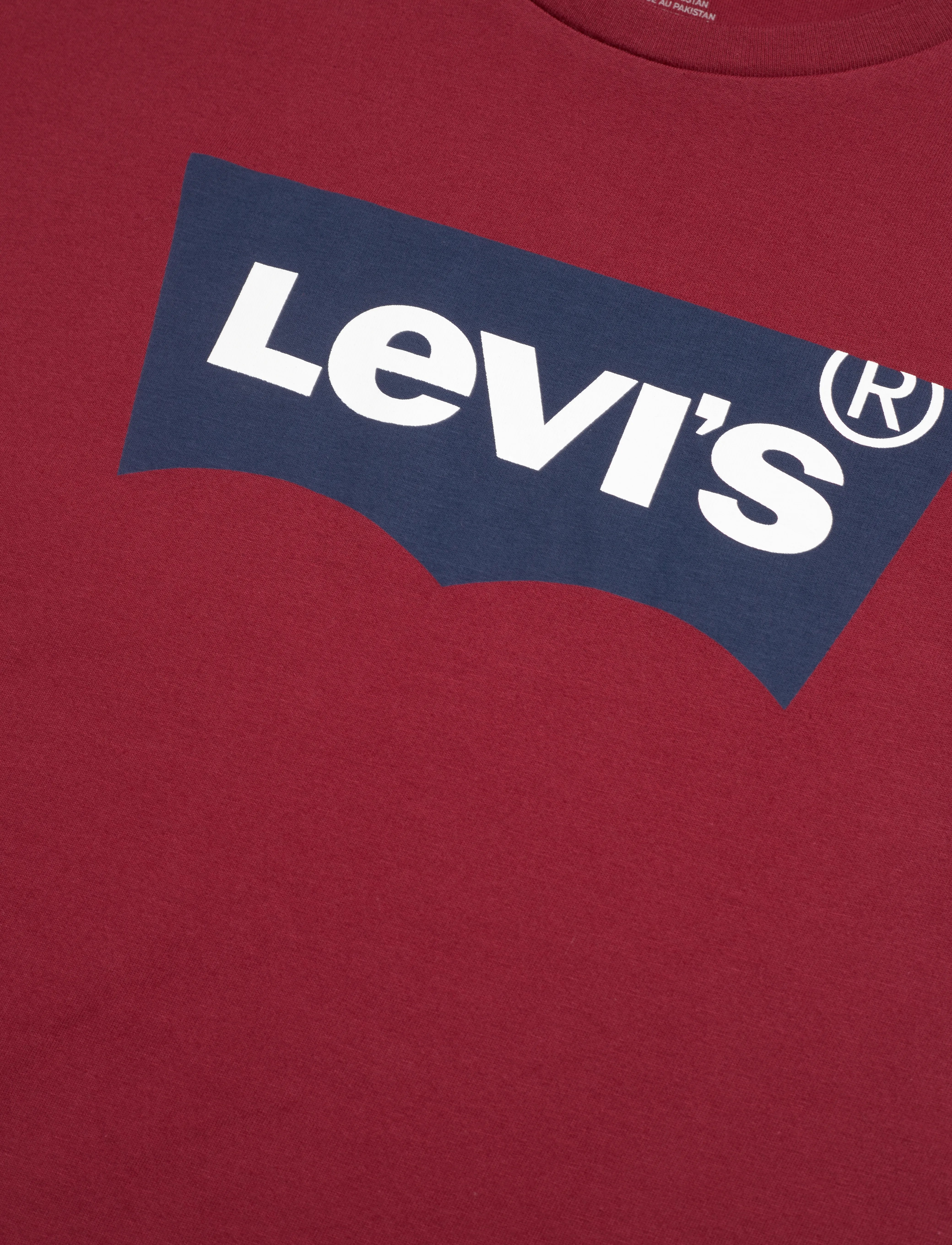 LEVI´S Men - GRAPHIC CREWNECK TEE BW COLOR - reds - 2