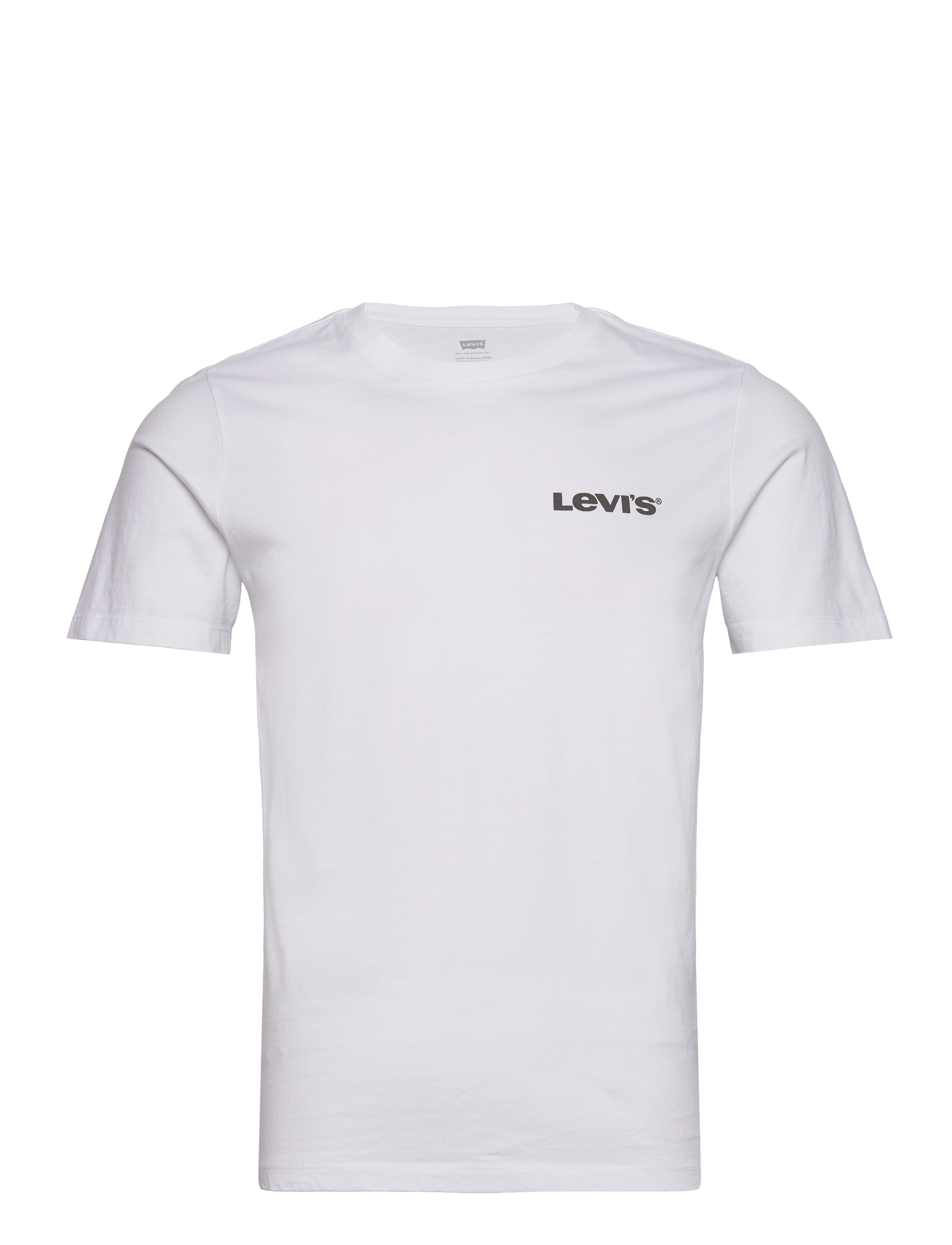 LEVI´S Men - GRAPHIC CREWNECK TEE BW PLAID - neutrals - 0
