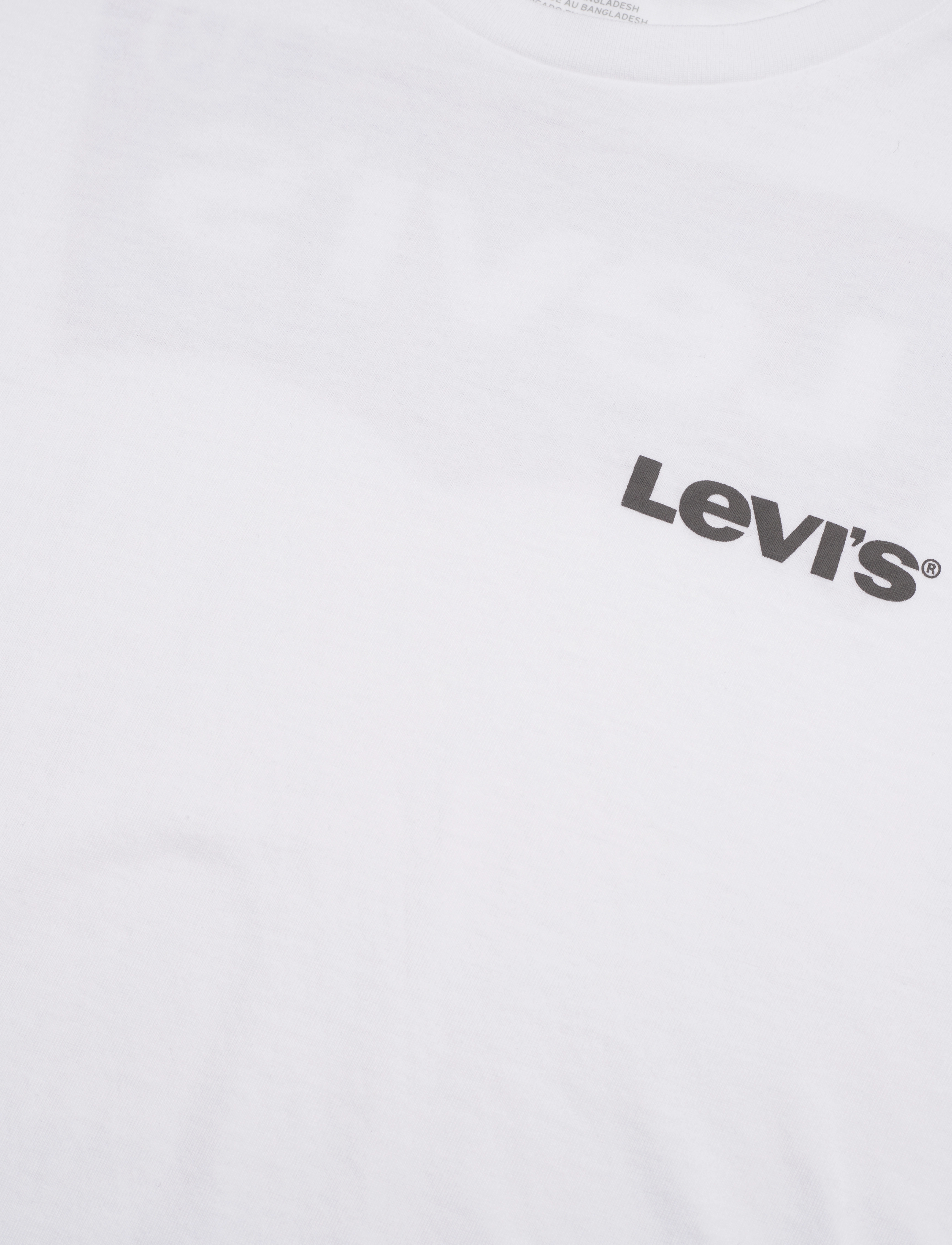 LEVI´S Men - GRAPHIC CREWNECK TEE BW PLAID - neutrals - 2
