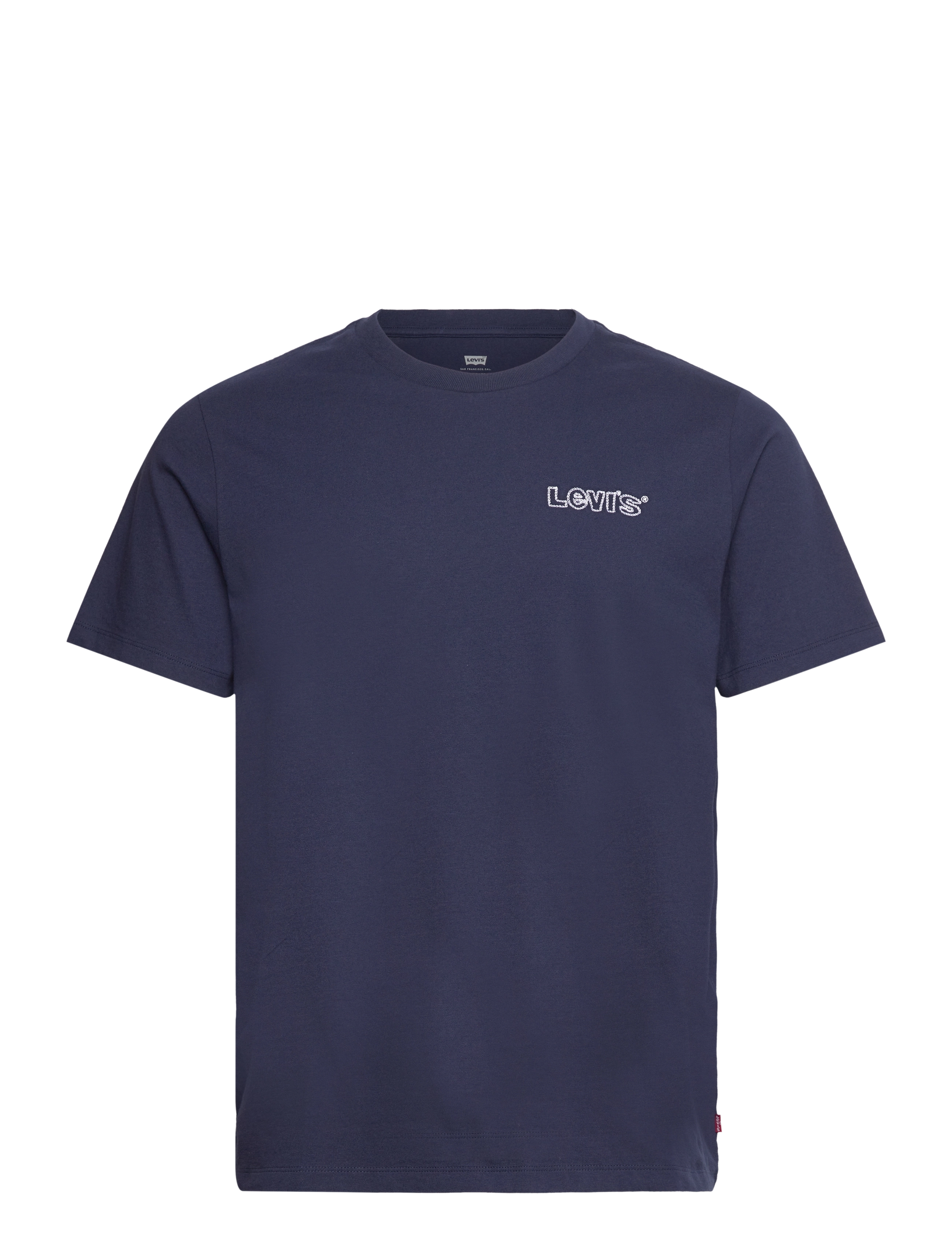 Levi's® - GRAPHIC CREWNECK TEE ROPE BATW - blues - 1