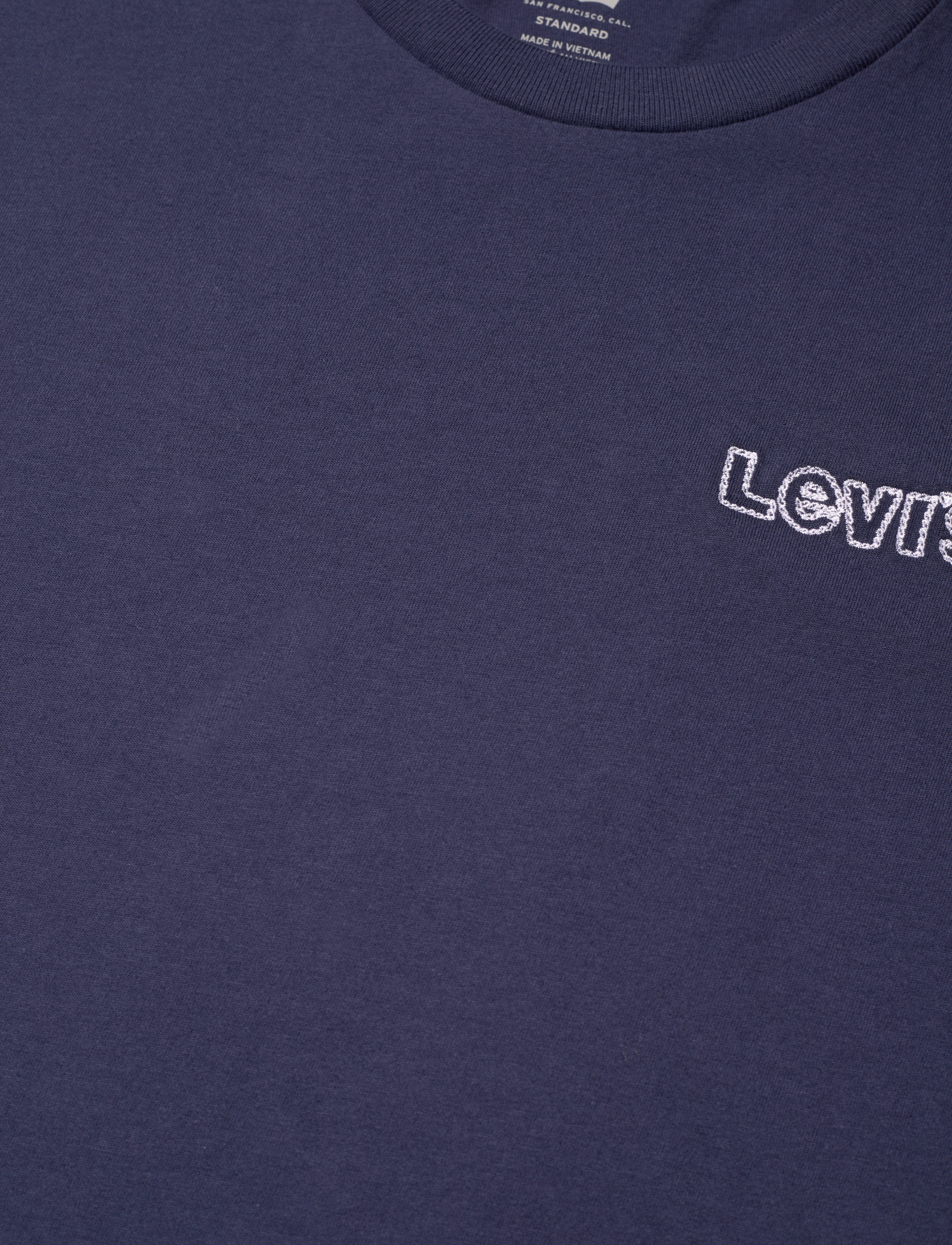 Levi's® - GRAPHIC CREWNECK TEE ROPE BATW - blues - 3
