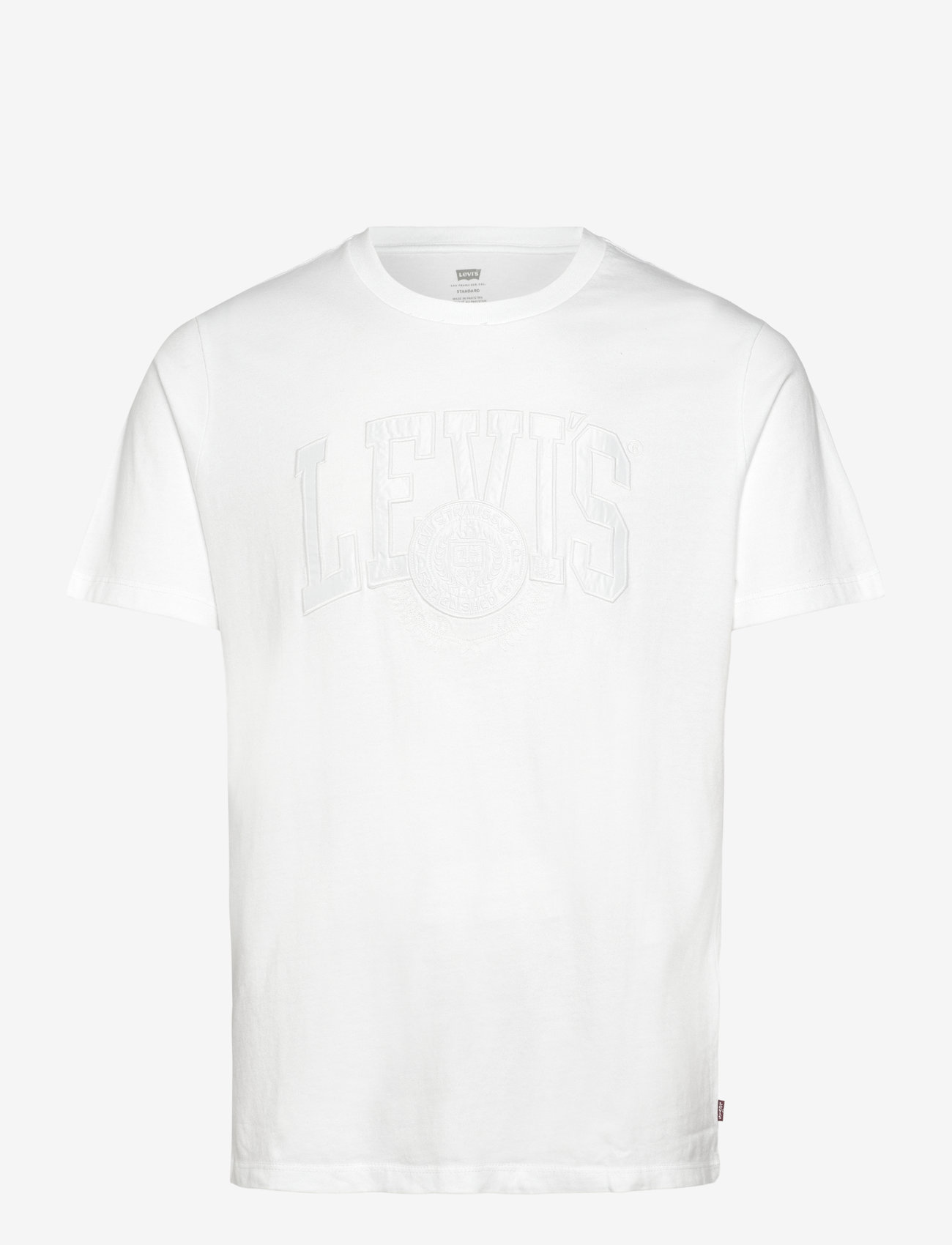 Levi's® - GRAPHIC CREWNECK TEE TONAL ATH - whites - 1