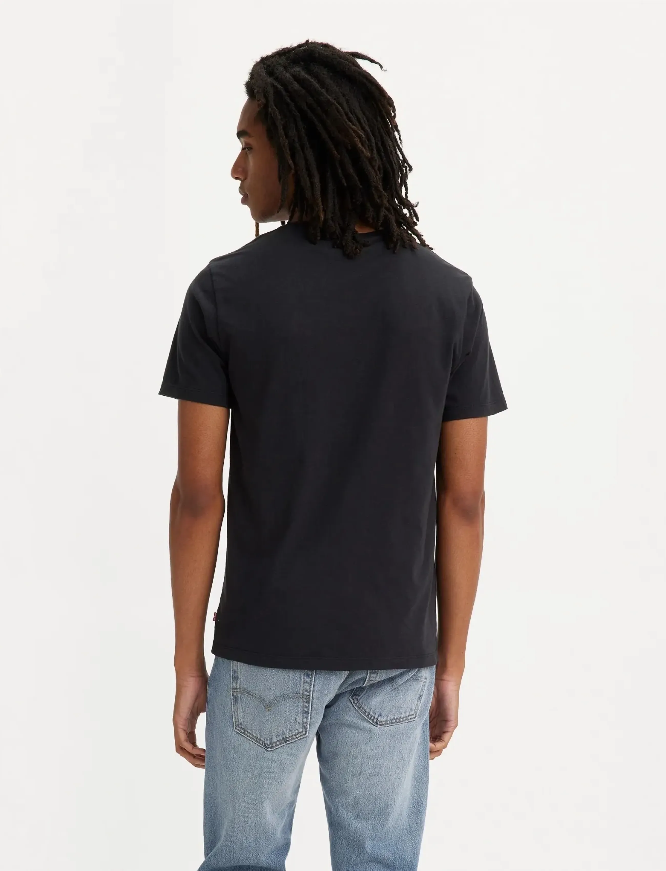 Levi's® - GRAPHIC CREWNECK TEE COLOR BW - blacks - 3