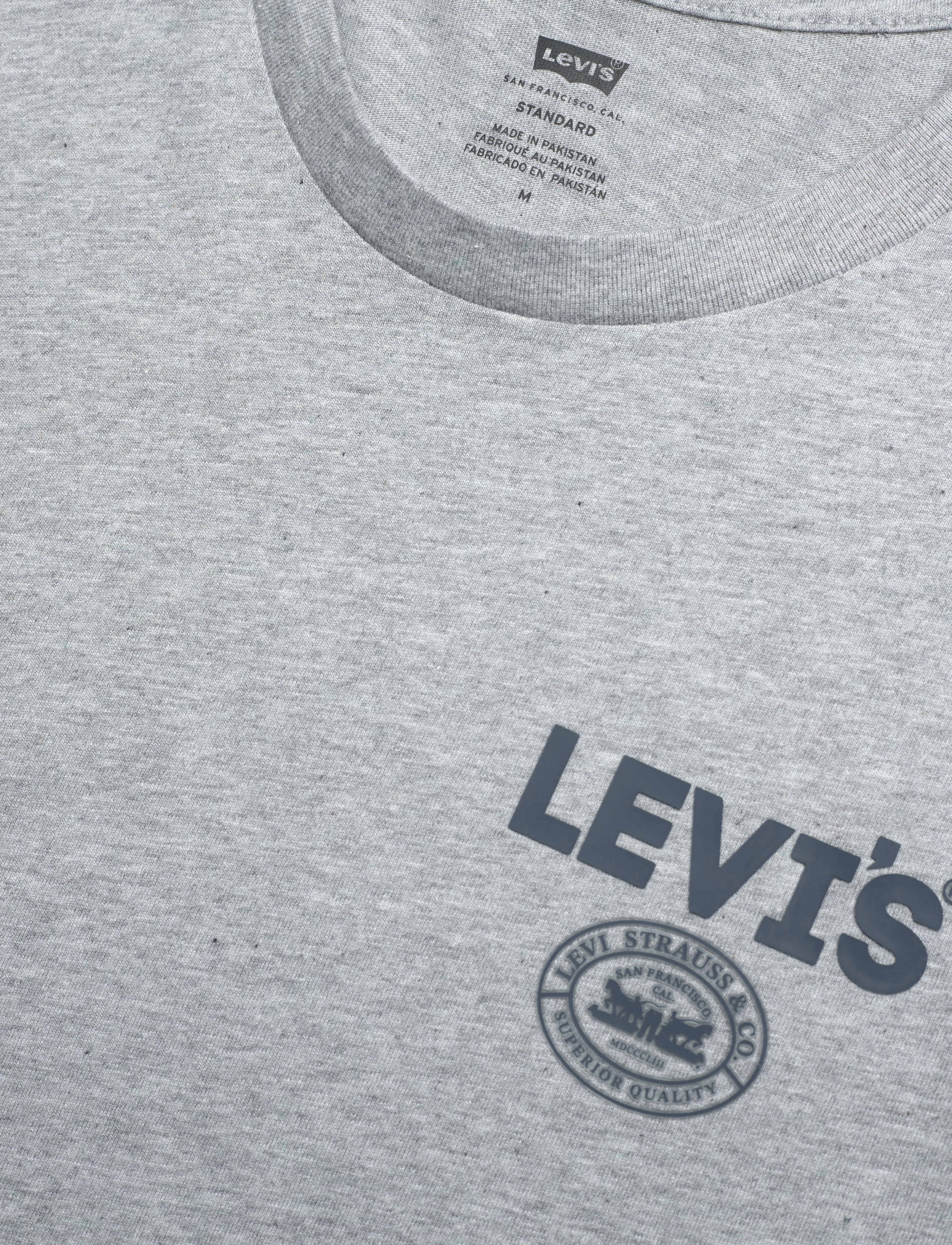 Levi's® - GRAPHIC CREWNECK TEE COOLMAX S - greys - 5