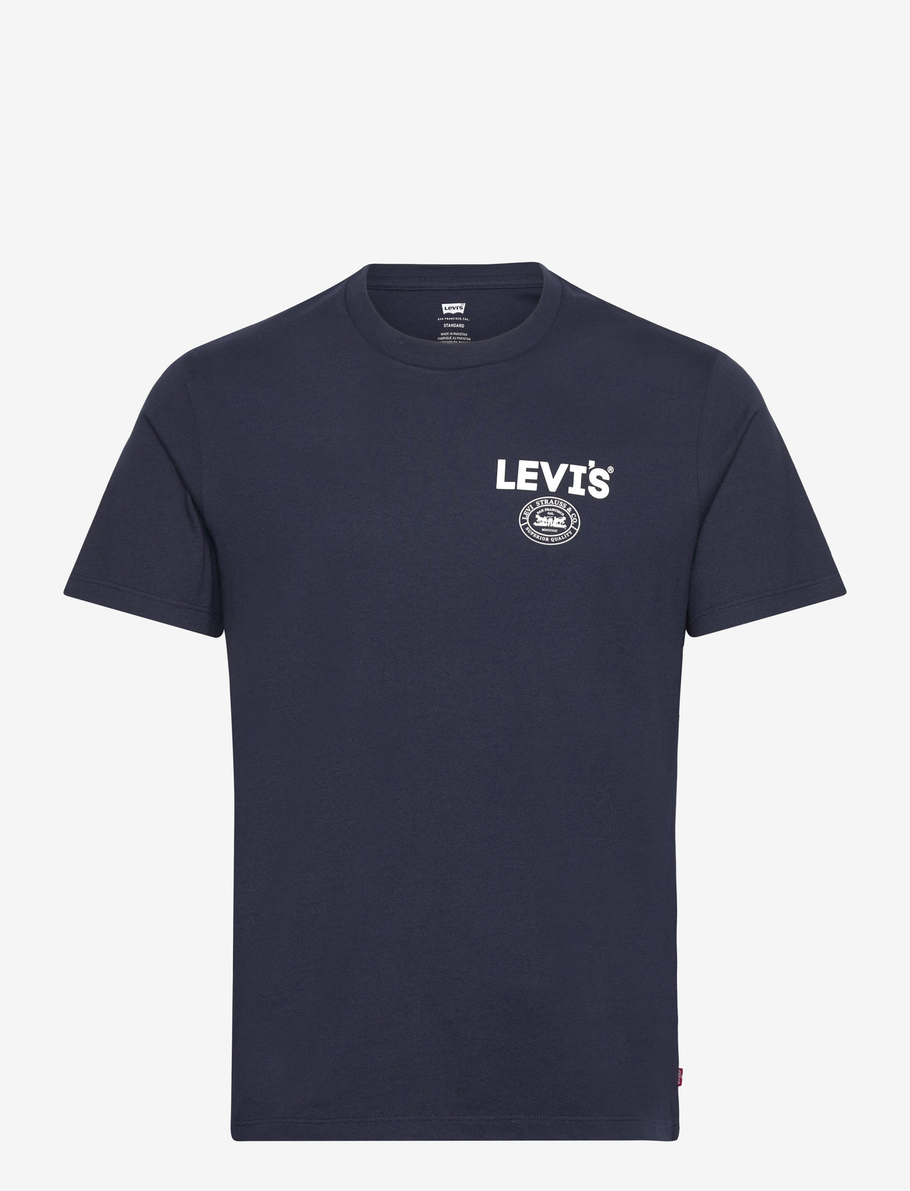 Levi's® - GRAPHIC CREWNECK TEE COOLMAX S - short-sleeved t-shirts - blues - 1