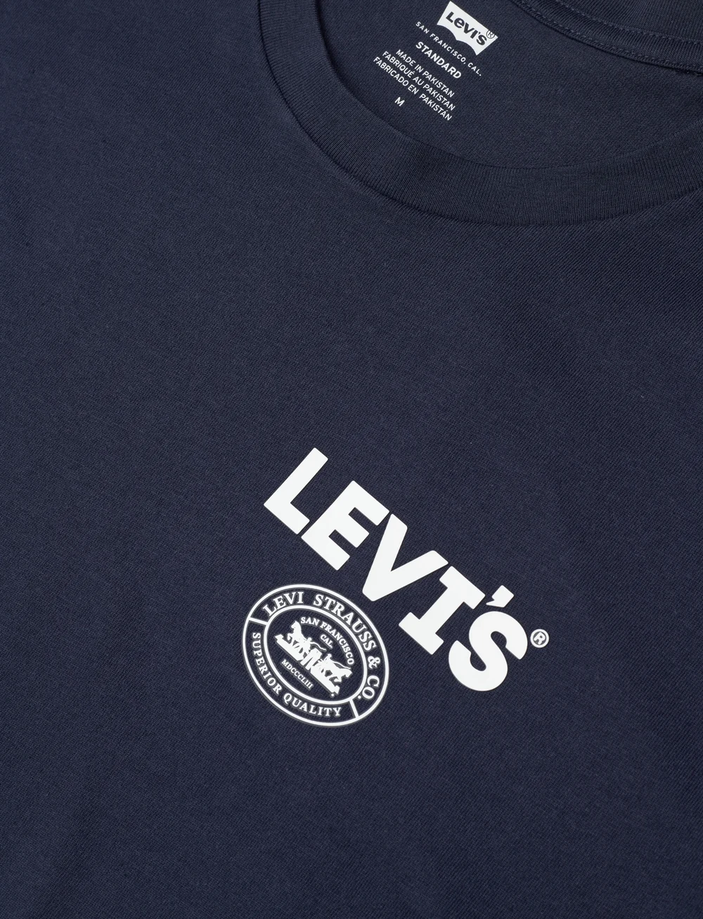 Levi's® - GRAPHIC CREWNECK TEE COOLMAX S - t-krekli ar īsām piedurknēm - blues - 3