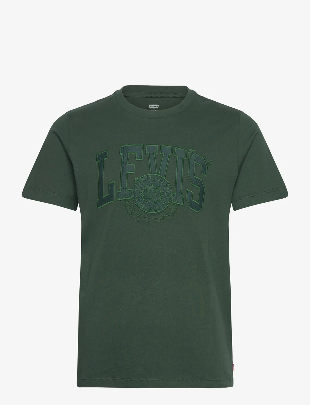 Levi's® - GRAPHIC CREWNECK TEE APPLIQUE - kurzärmelig - greens - 1