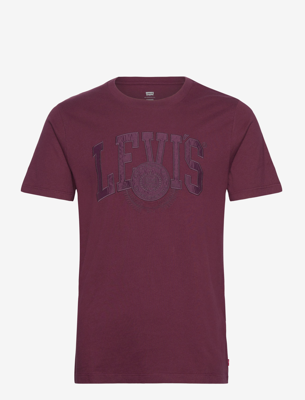 Levi's® - GRAPHIC CREWNECK TEE APPLIQUE - stutterma bolir - purples - 1