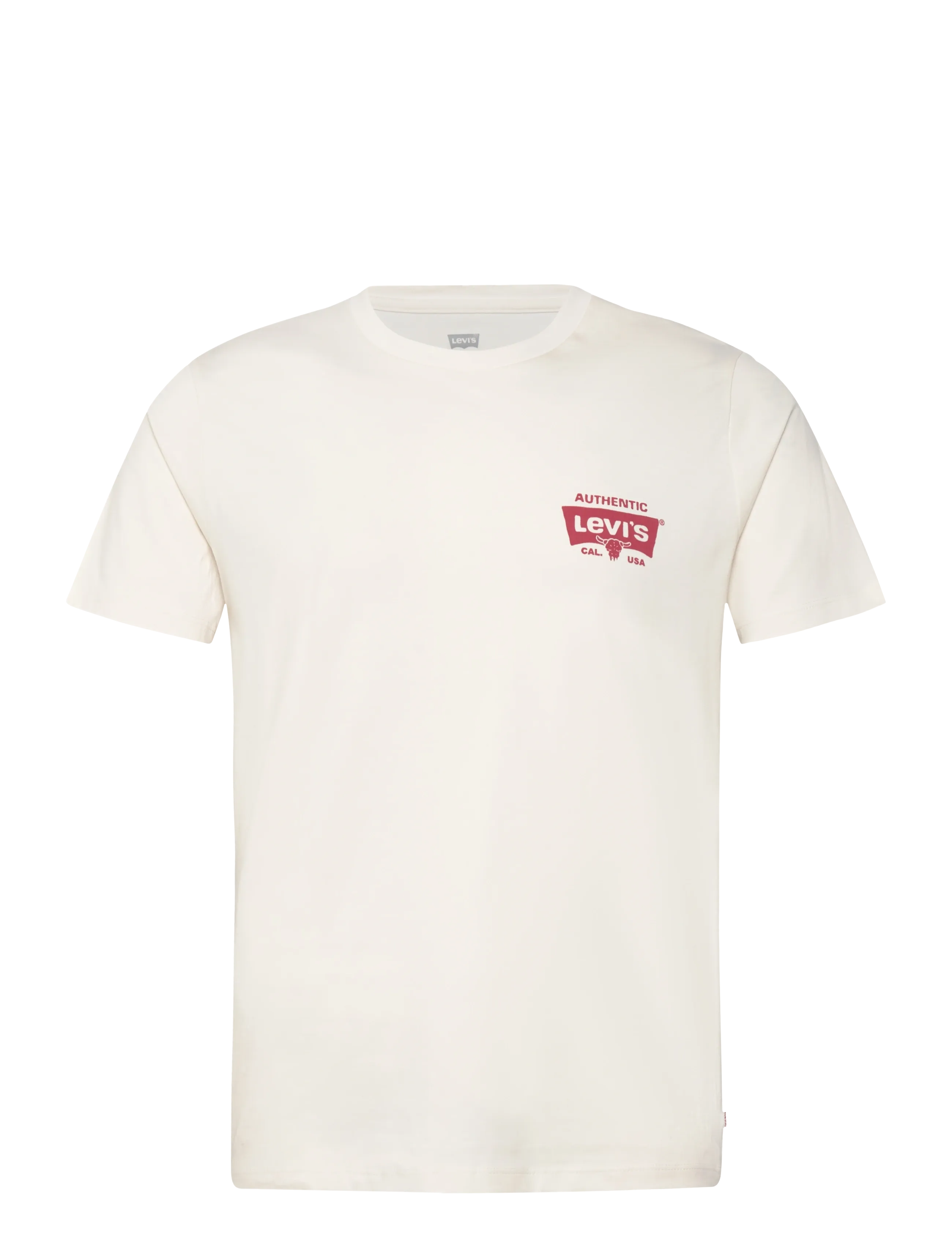 Levi's® GRAPHIC CREWNECK TEE MADE FOR - Levi's® - NEUTRALS / white