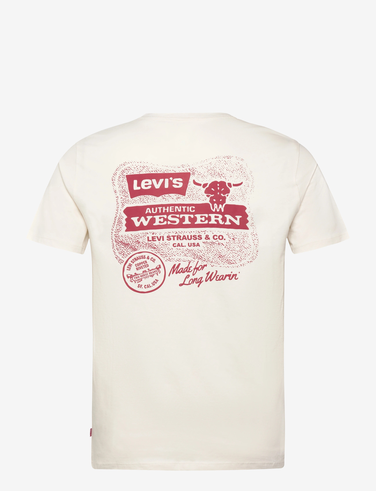 Levi's® - GRAPHIC CREWNECK TEE MADE FOR - lühikeste varrukatega t-särgid - neutrals - 1